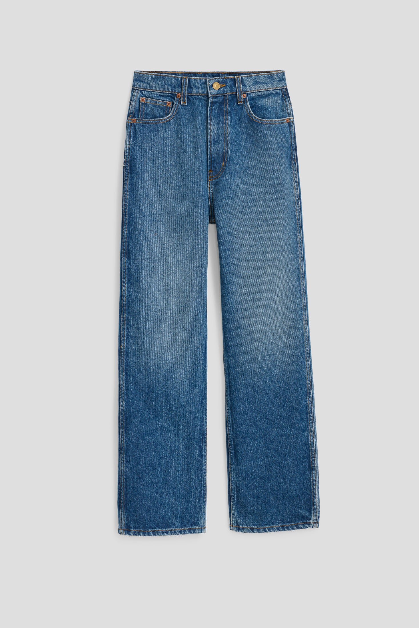 Plein Relaxed Straight Jean Merce Sun Fade