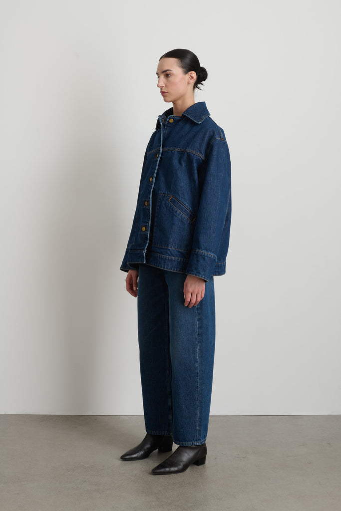 Stadium Jacket Van Blue - Women | B Sides Jeans