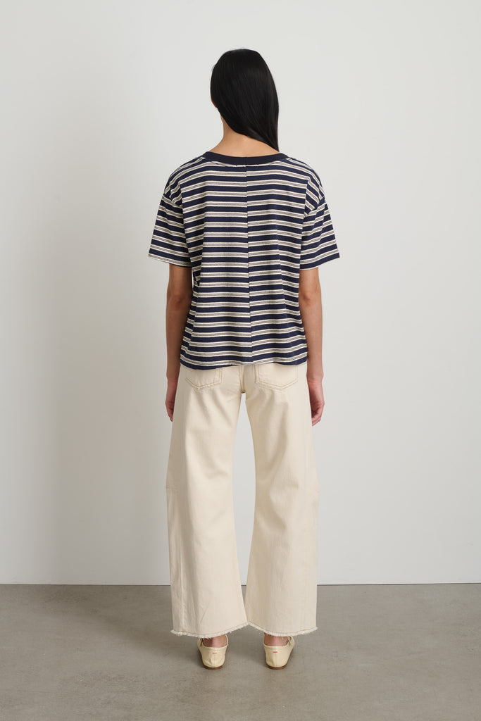Atlas Tee Day Stripe - Women | B SIDES – B Sides Jeans