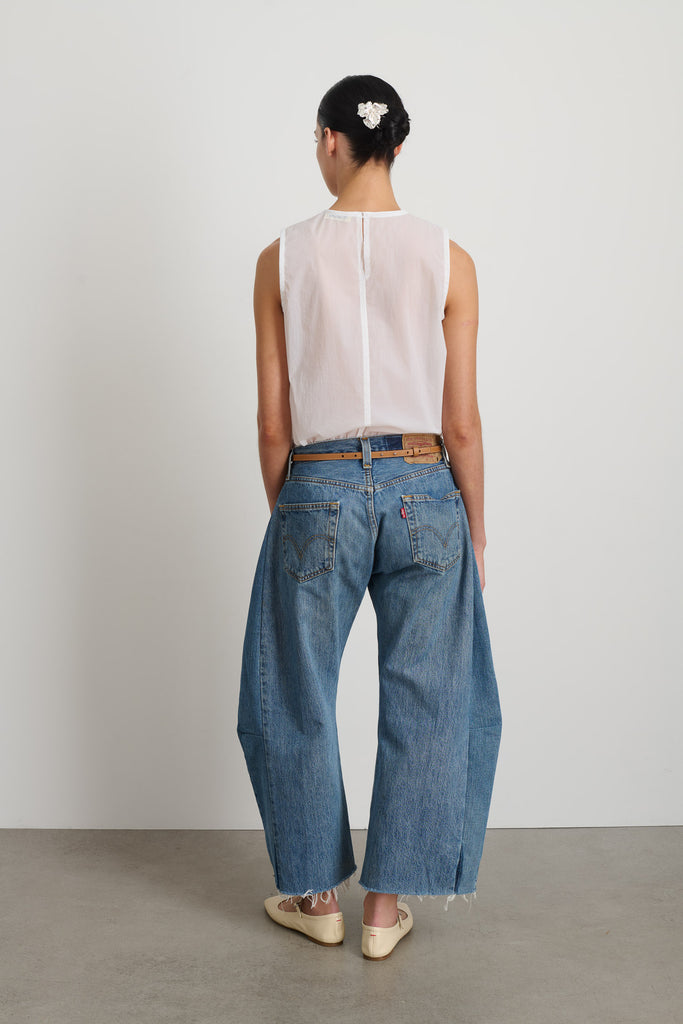 Vintage Lasso Jean Slouch Crop Classic Faded Indigo – B Vintage Lasso Jean Slouch Crop Classic Faded Indigo – B