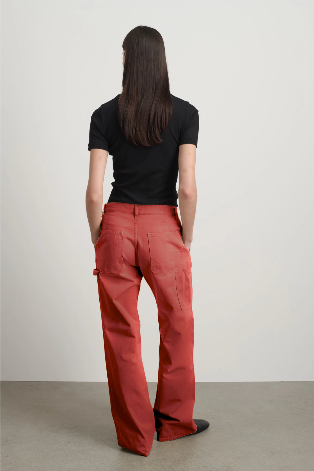 Painter Pant Faded Tomato Overdye
