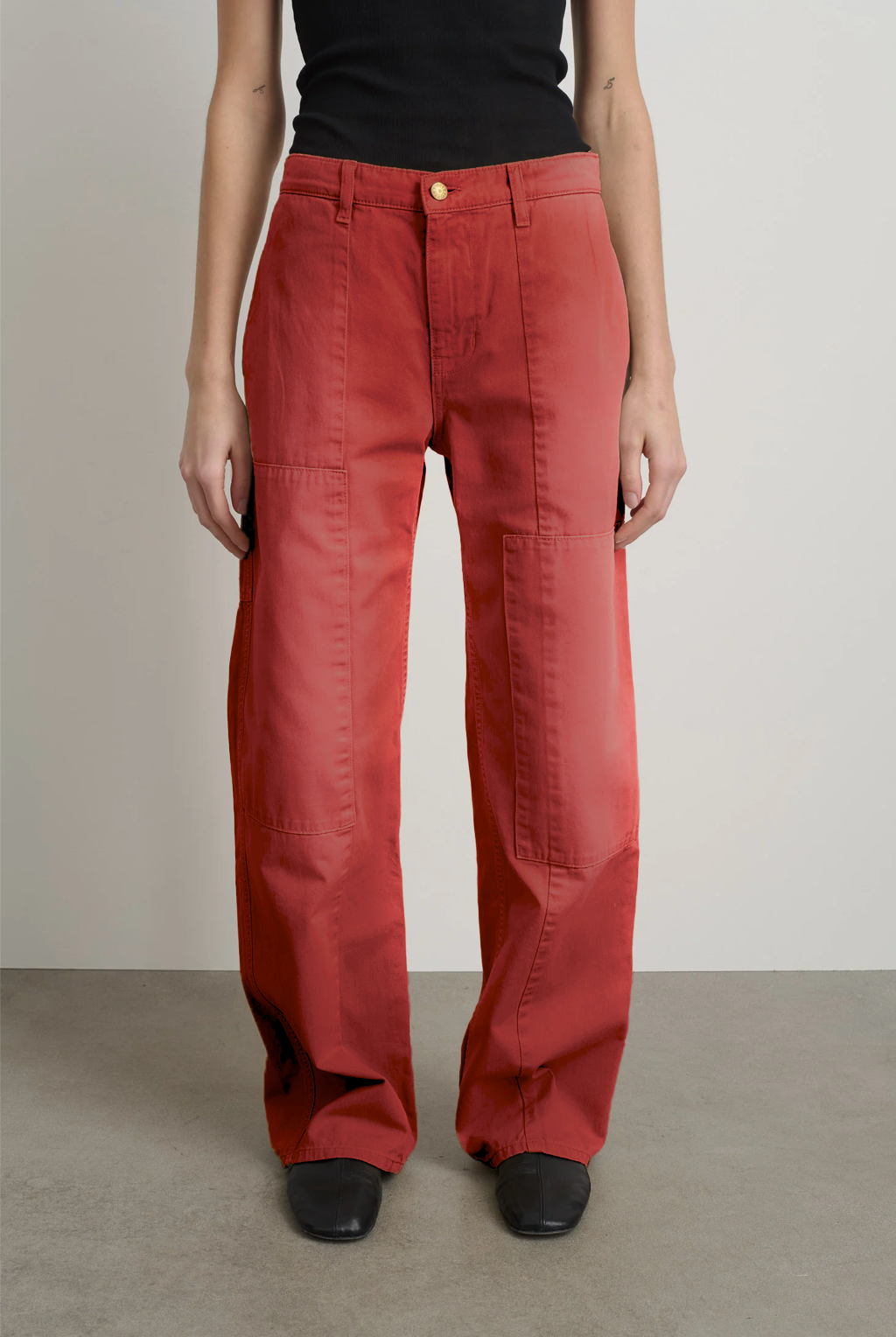 Painter Pant Faded Tomato Overdye