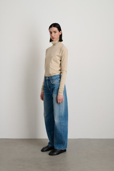 Leroy Mid Relaxed Bow Hyde Wash - Women | B Sides Jeans