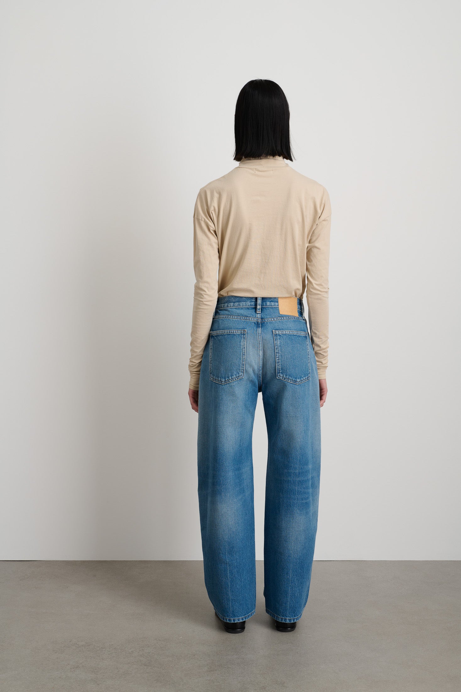 Leroy Mid Relaxed Bow Hyde Wash