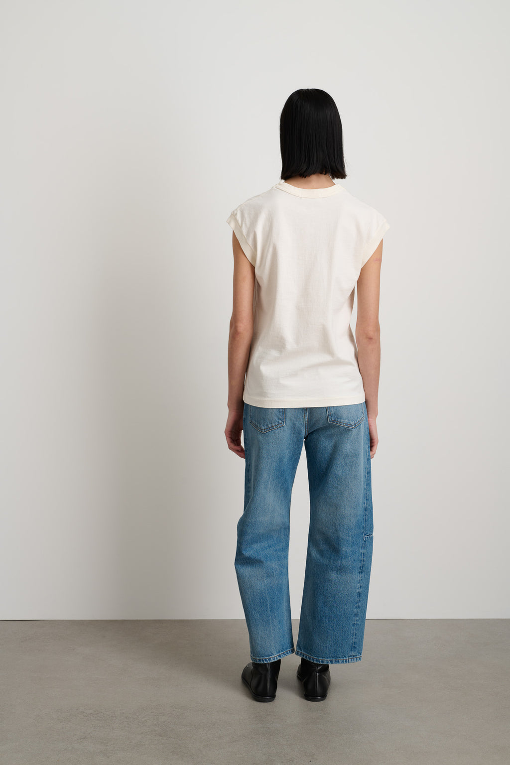 B Sides Pocket Tank Tile White