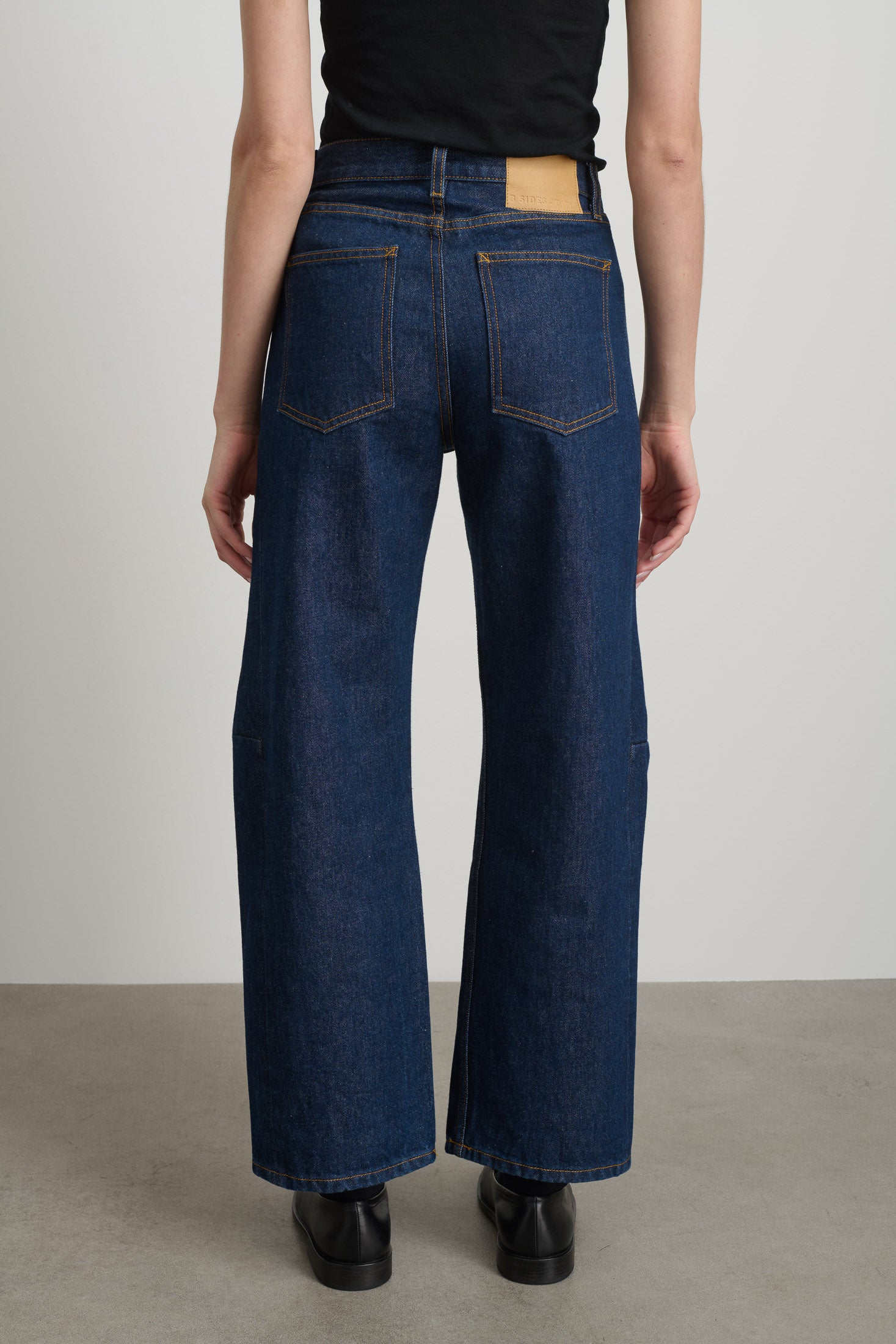 B SIDES LASSO HIGH SLIM デニム Slim Lasso Jean Indigo Rinse - Women | B Sides Jeans