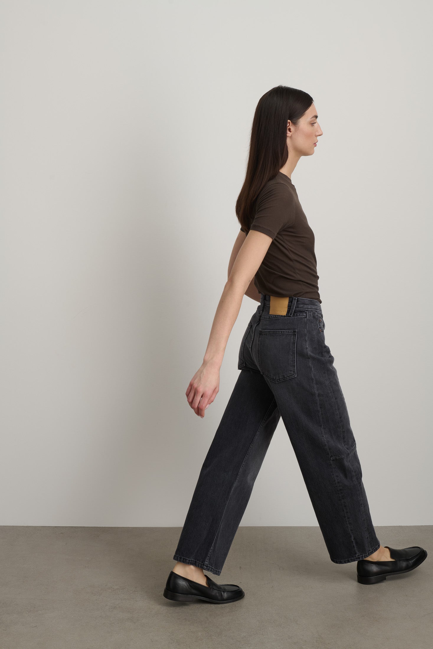 Slim Lasso Jean Stil Black