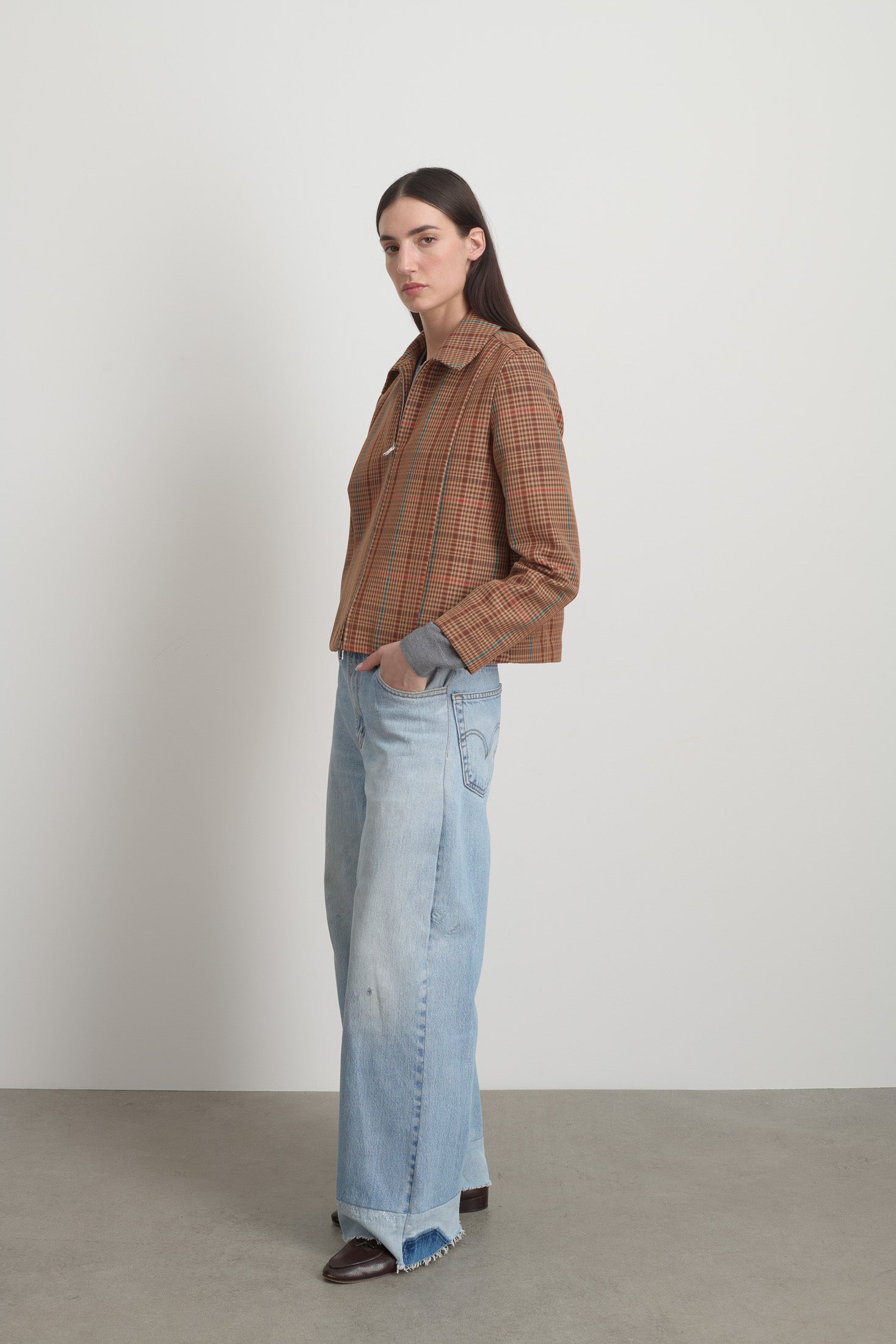 Stevie Jacket Glen Check