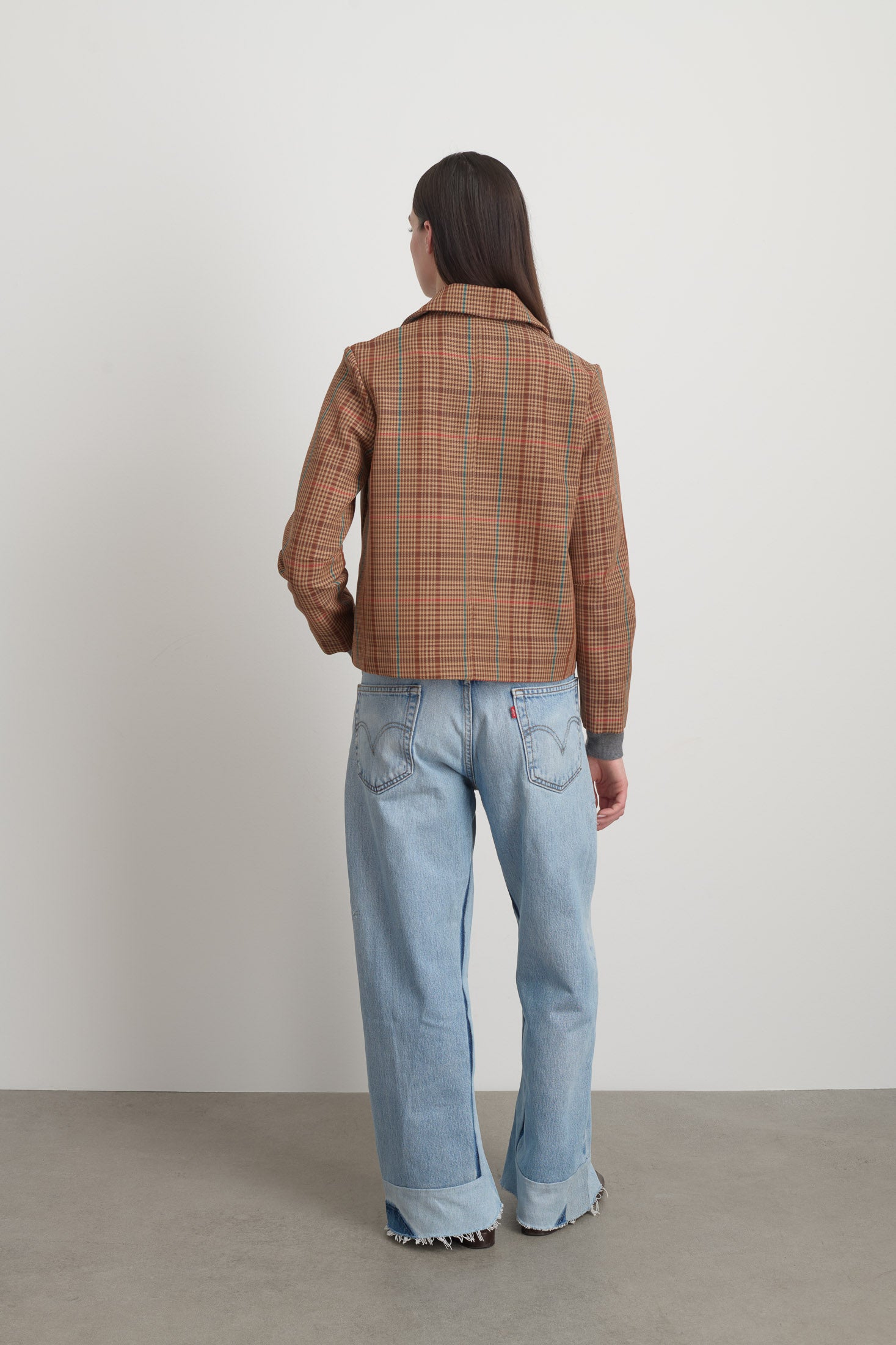 Stevie Jacket Glen Check