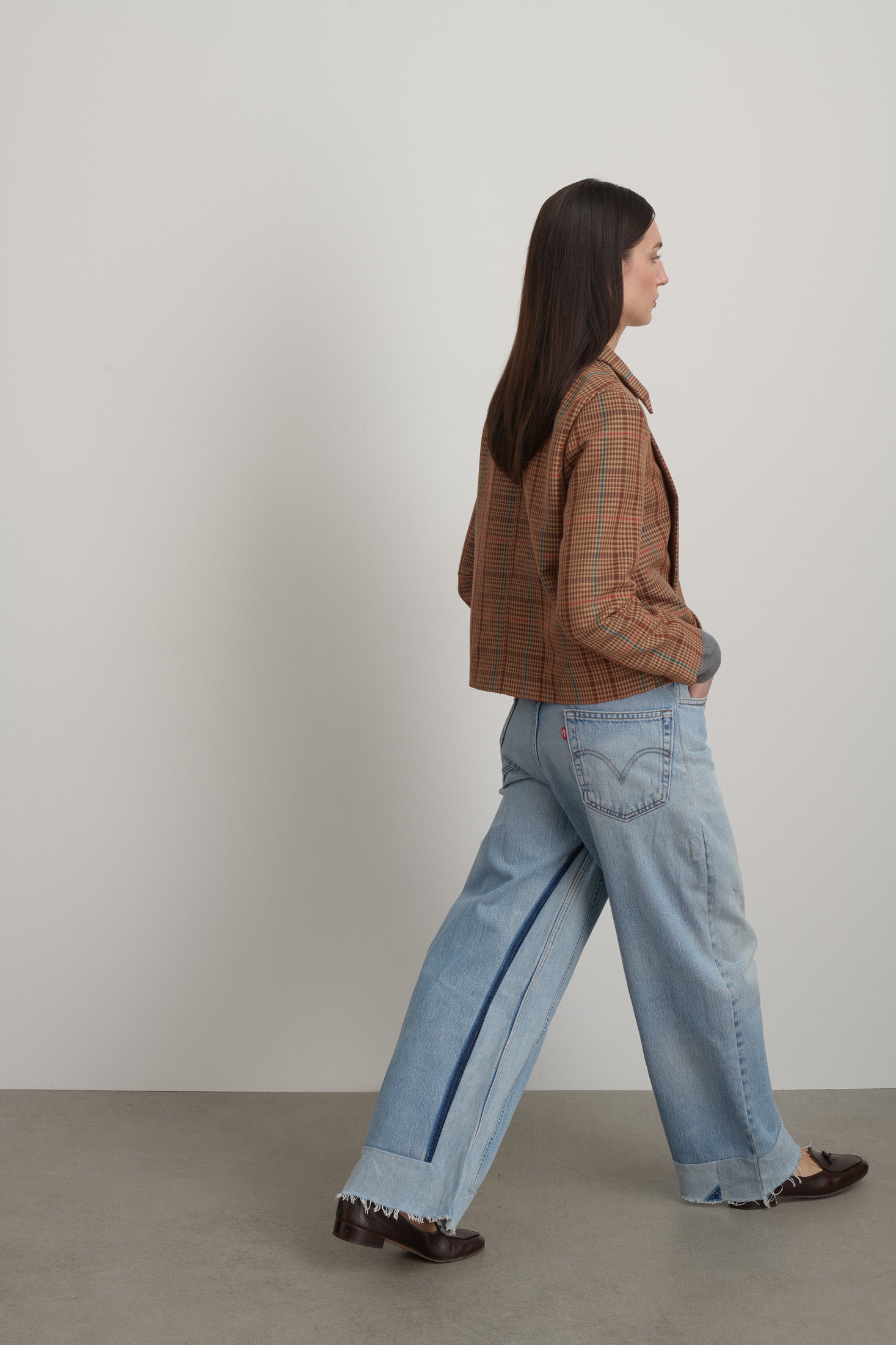 Stevie Jacket Glen Check