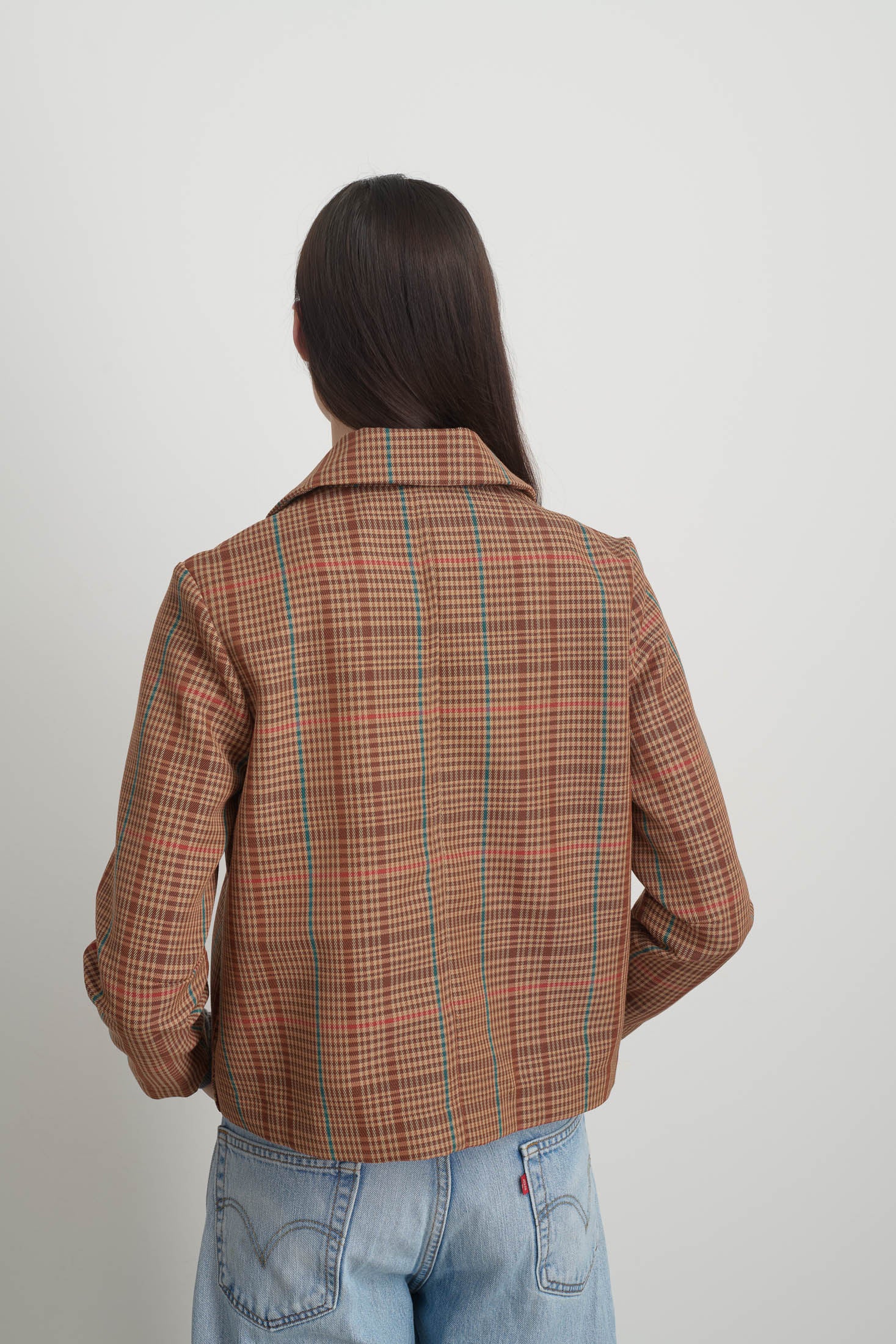 Stevie Jacket Glen Check