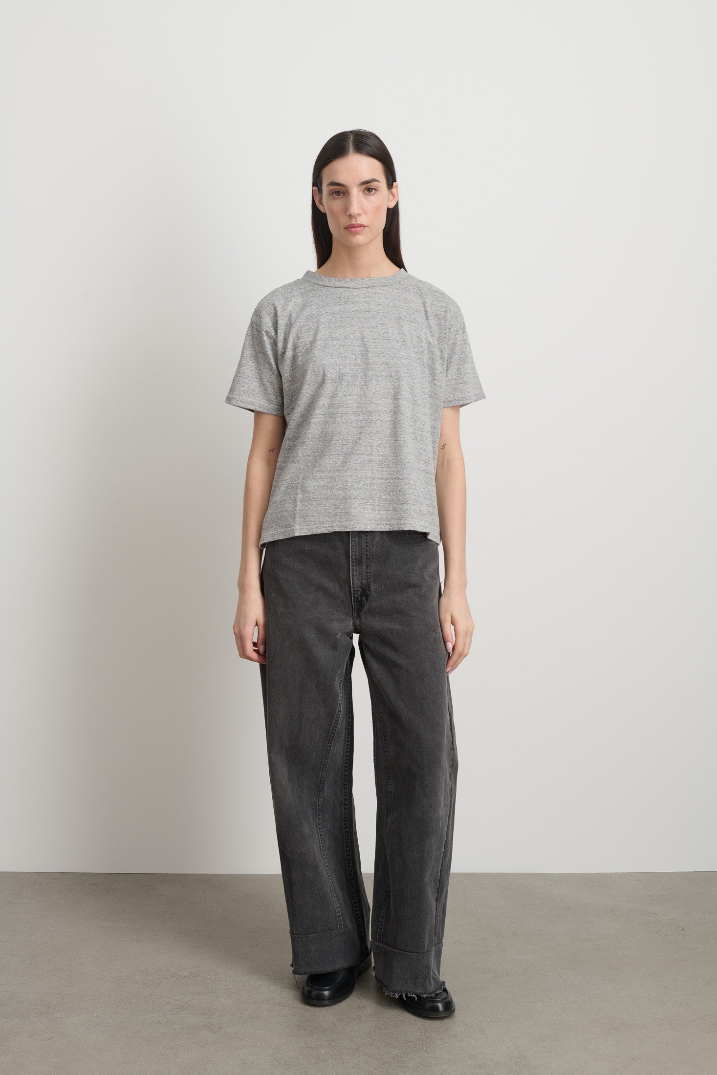 Atlas Tee Heather Grey