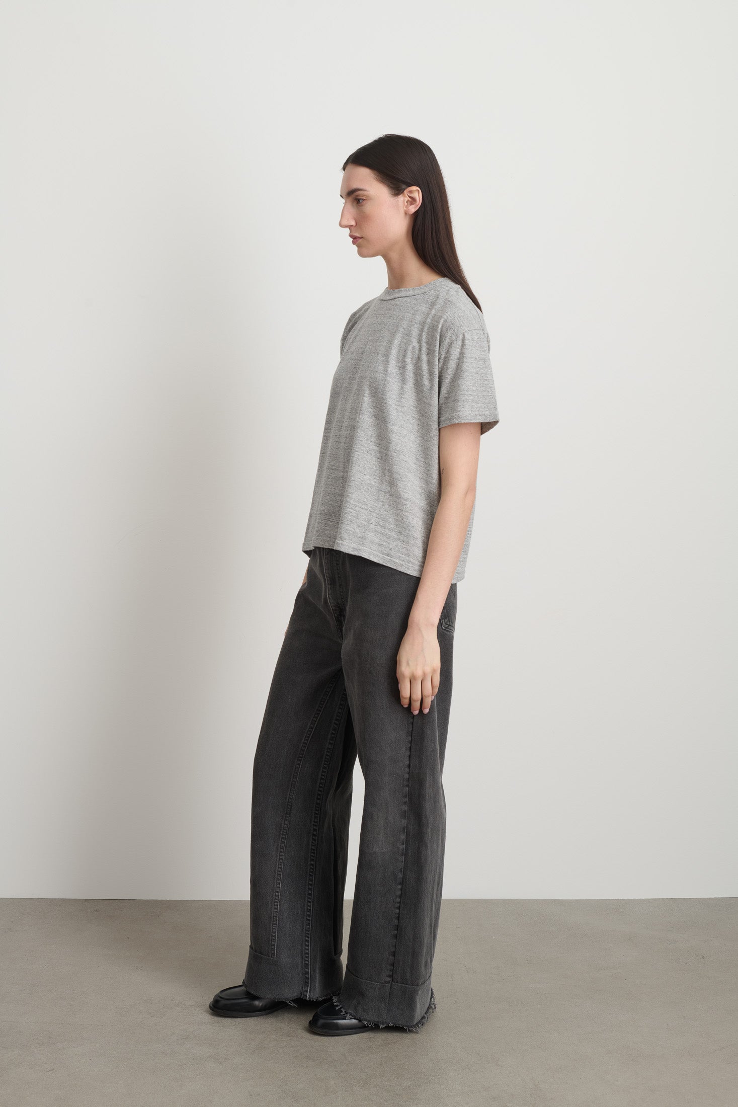 Atlas Tee Heather Grey