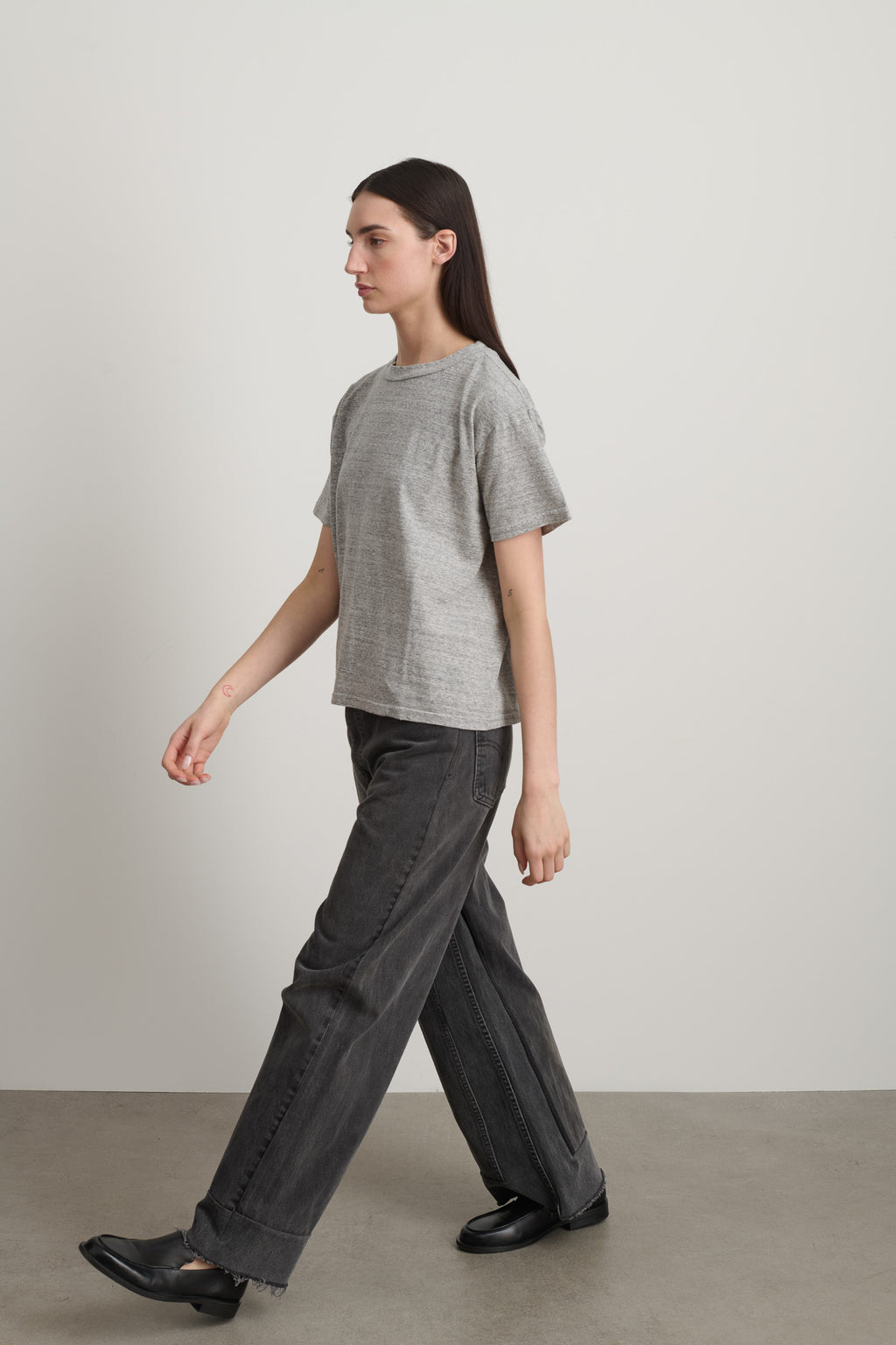 Atlas Tee Heather Grey