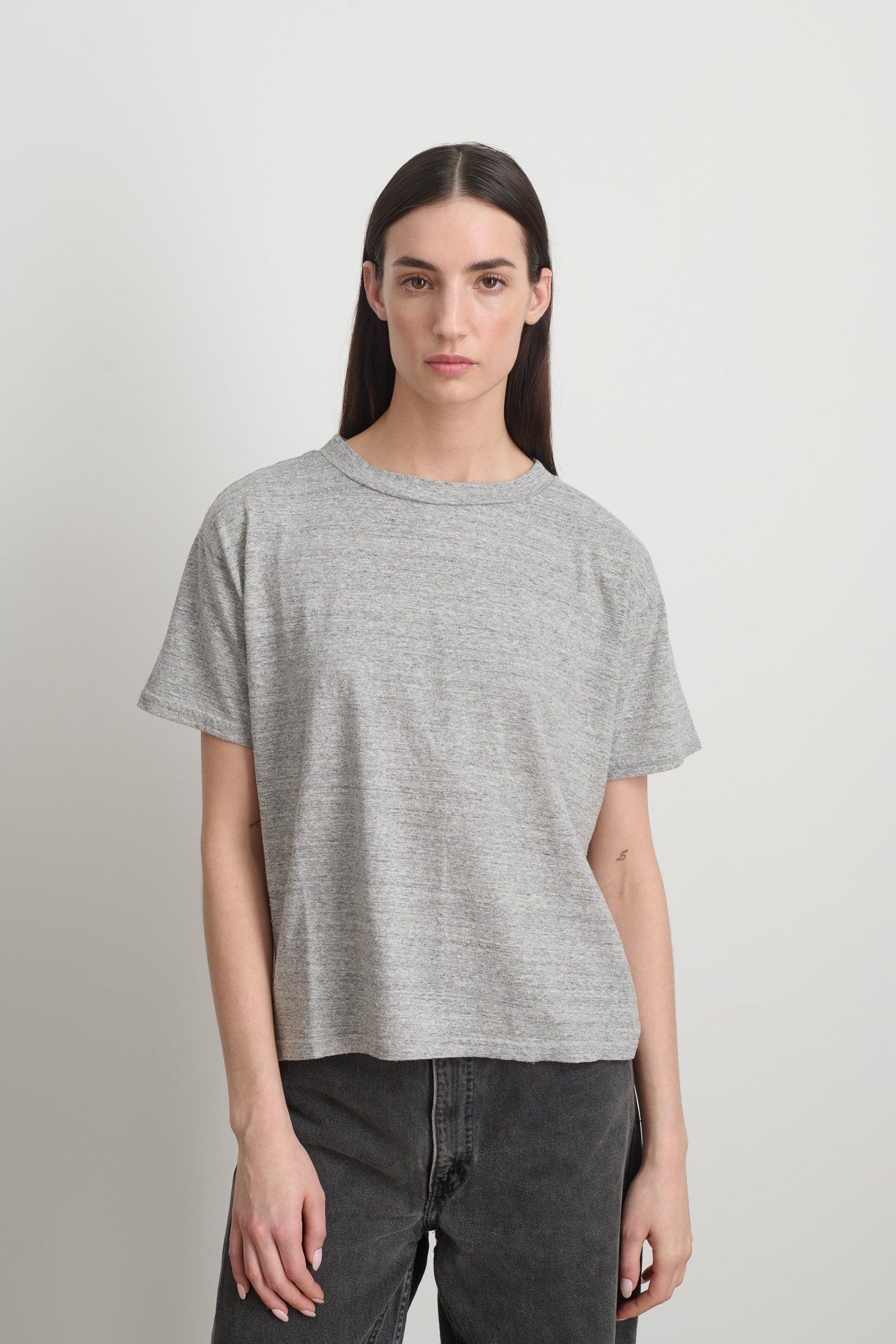 Atlas Tee Heather Grey