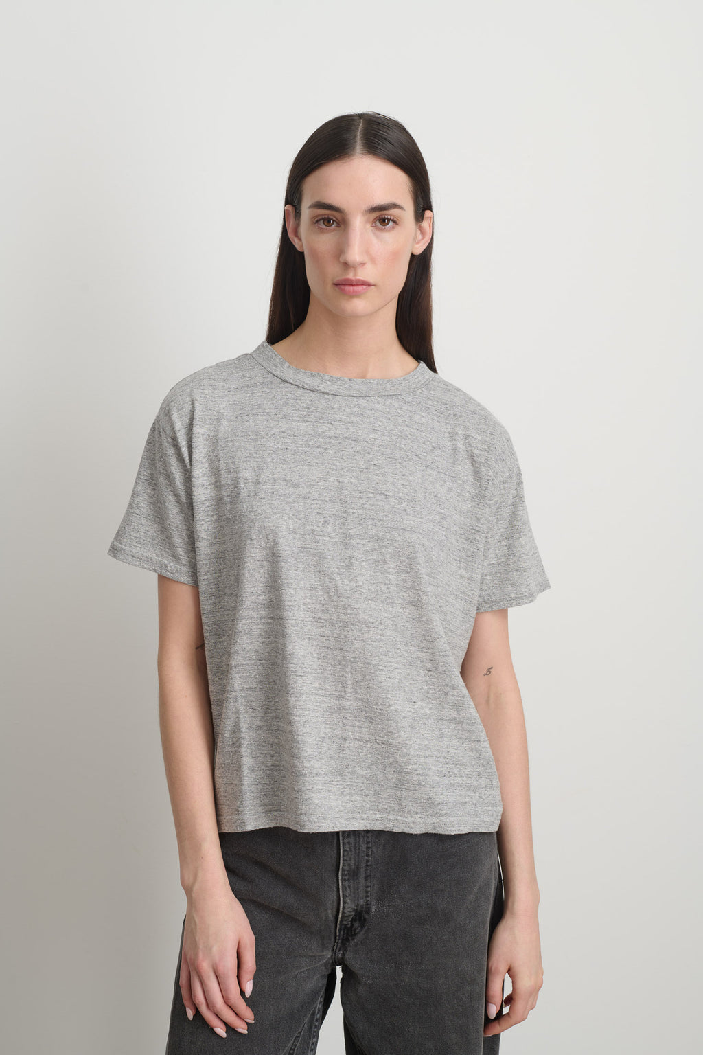 Atlas Tee Heather Grey