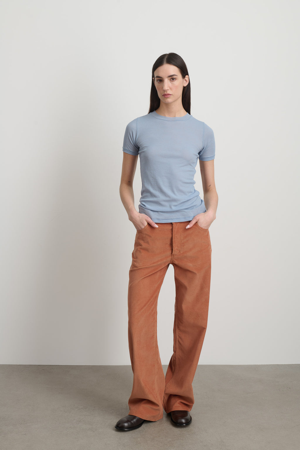 Vivien Tee Steel Blue