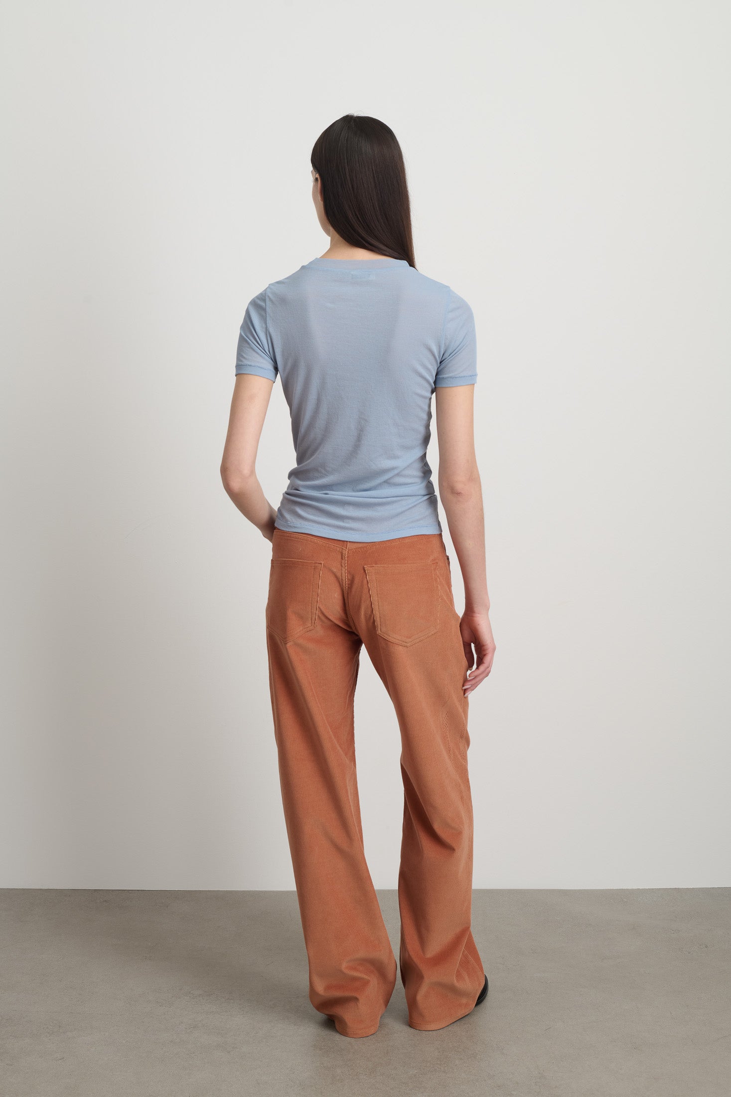 Vivien Tee Steel Blue