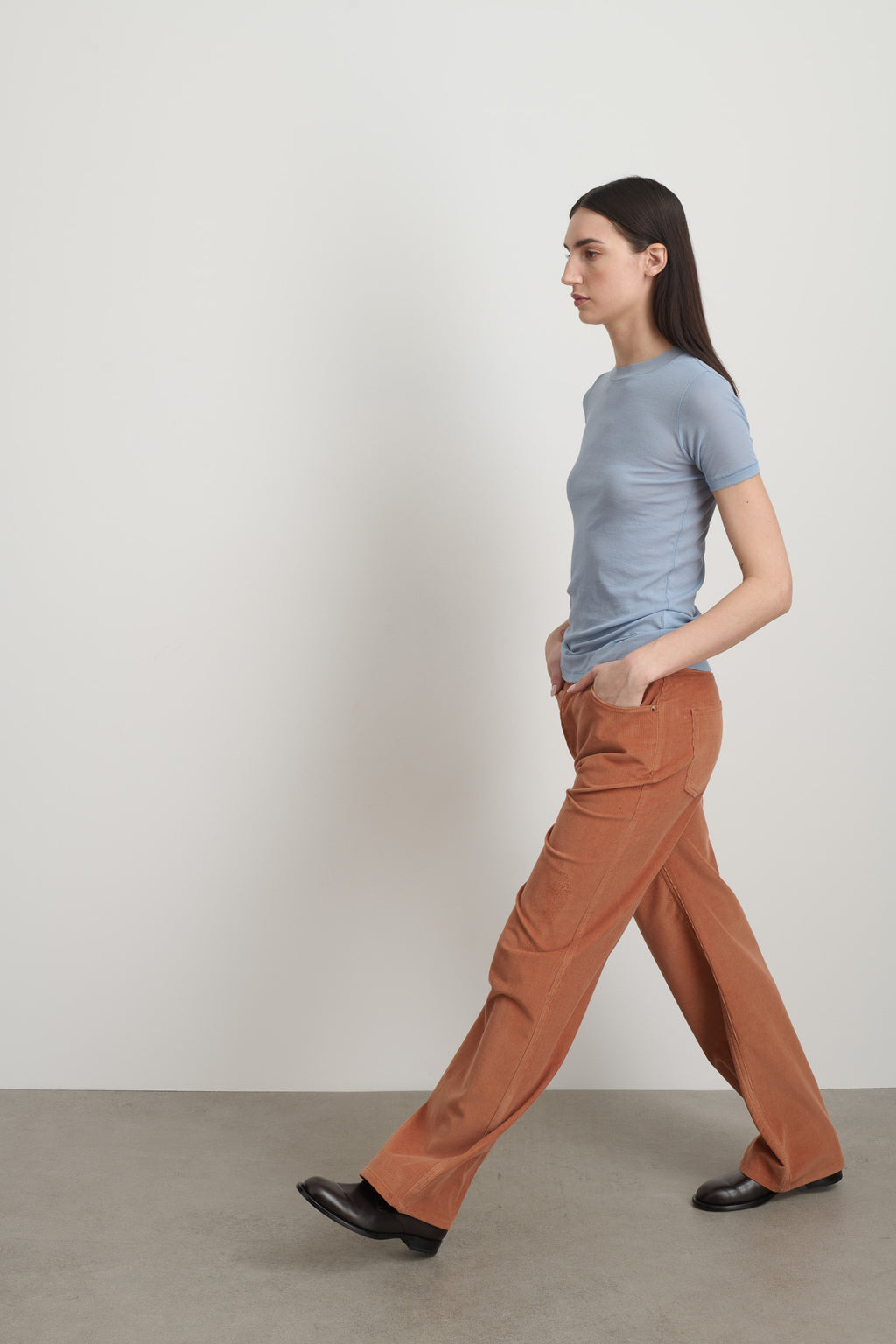 Vivien Tee Steel Blue