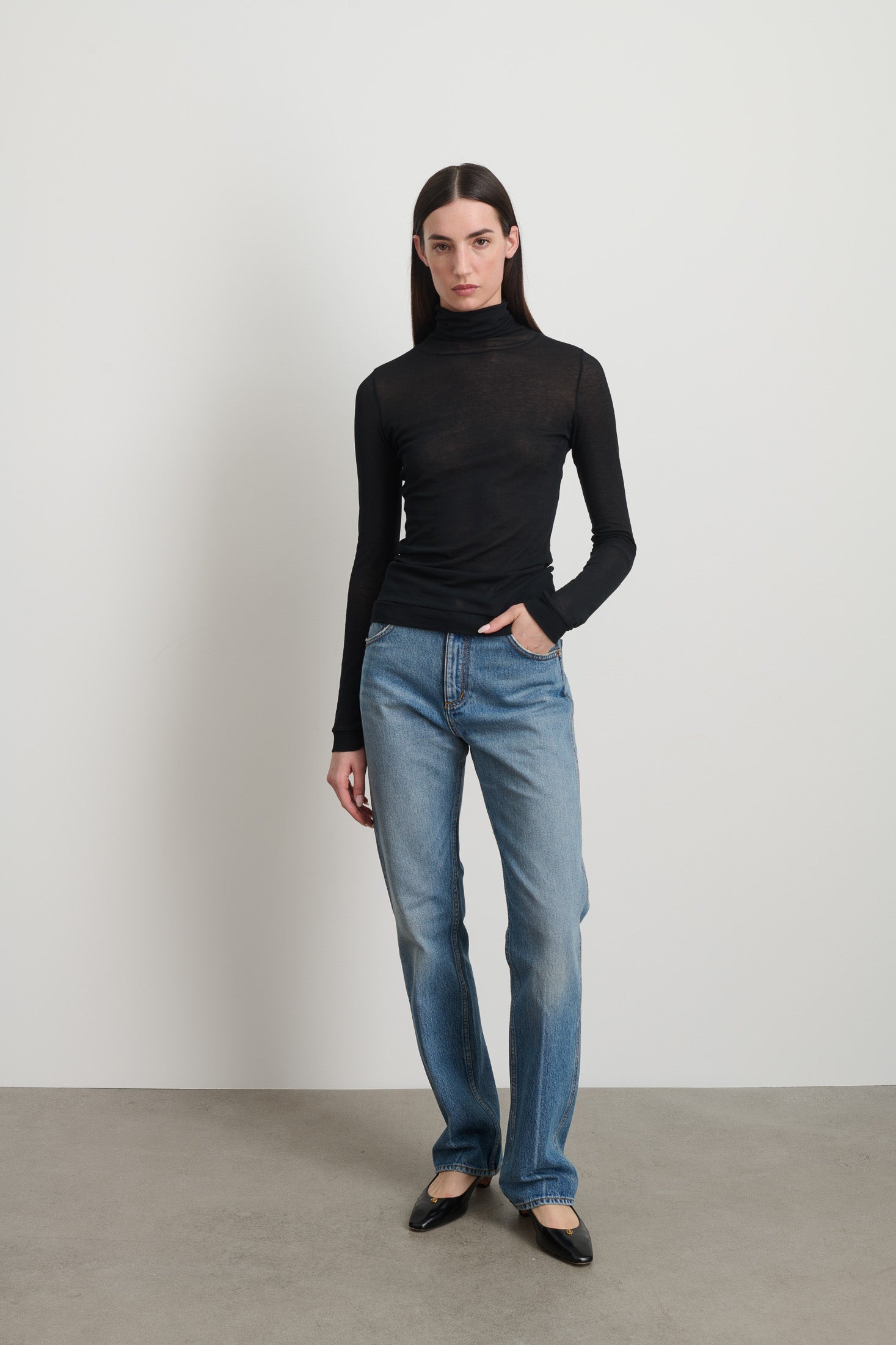 Jana Turtleneck Black