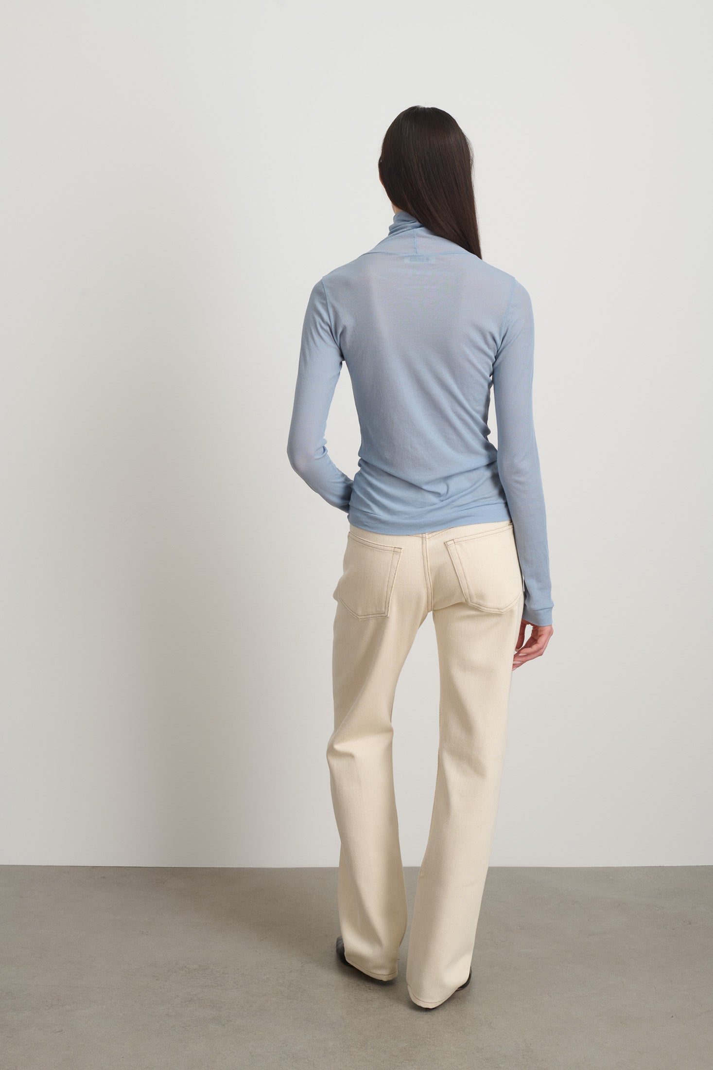 Jana Turtleneck Steel Blue
