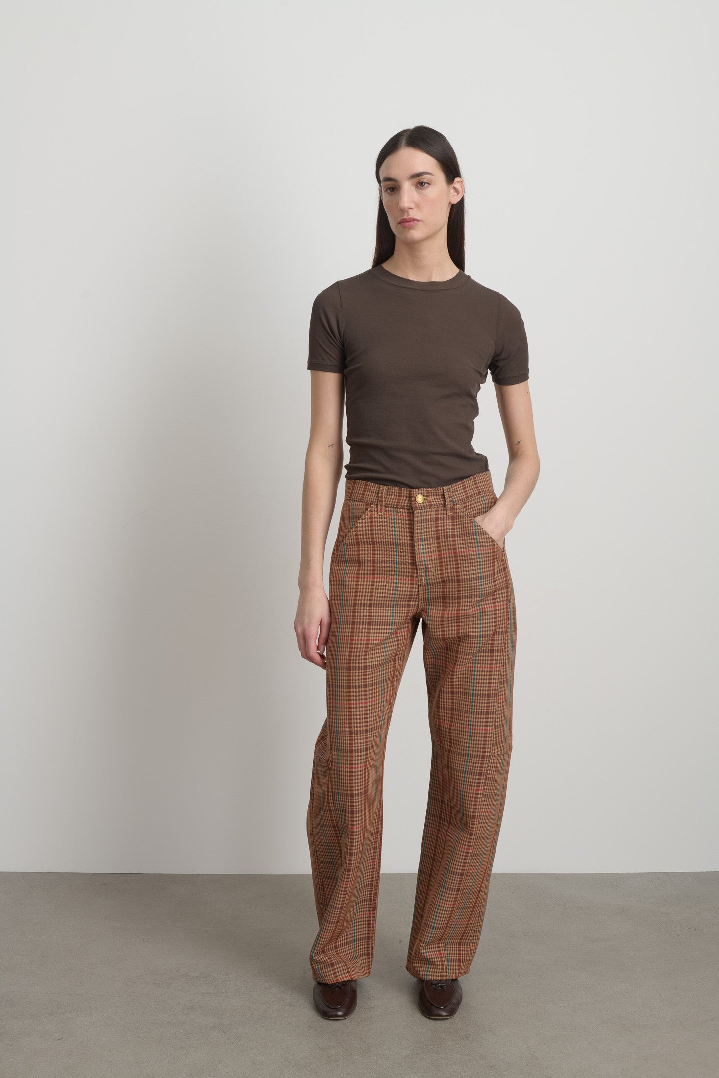 Lange Lasso Glen Check