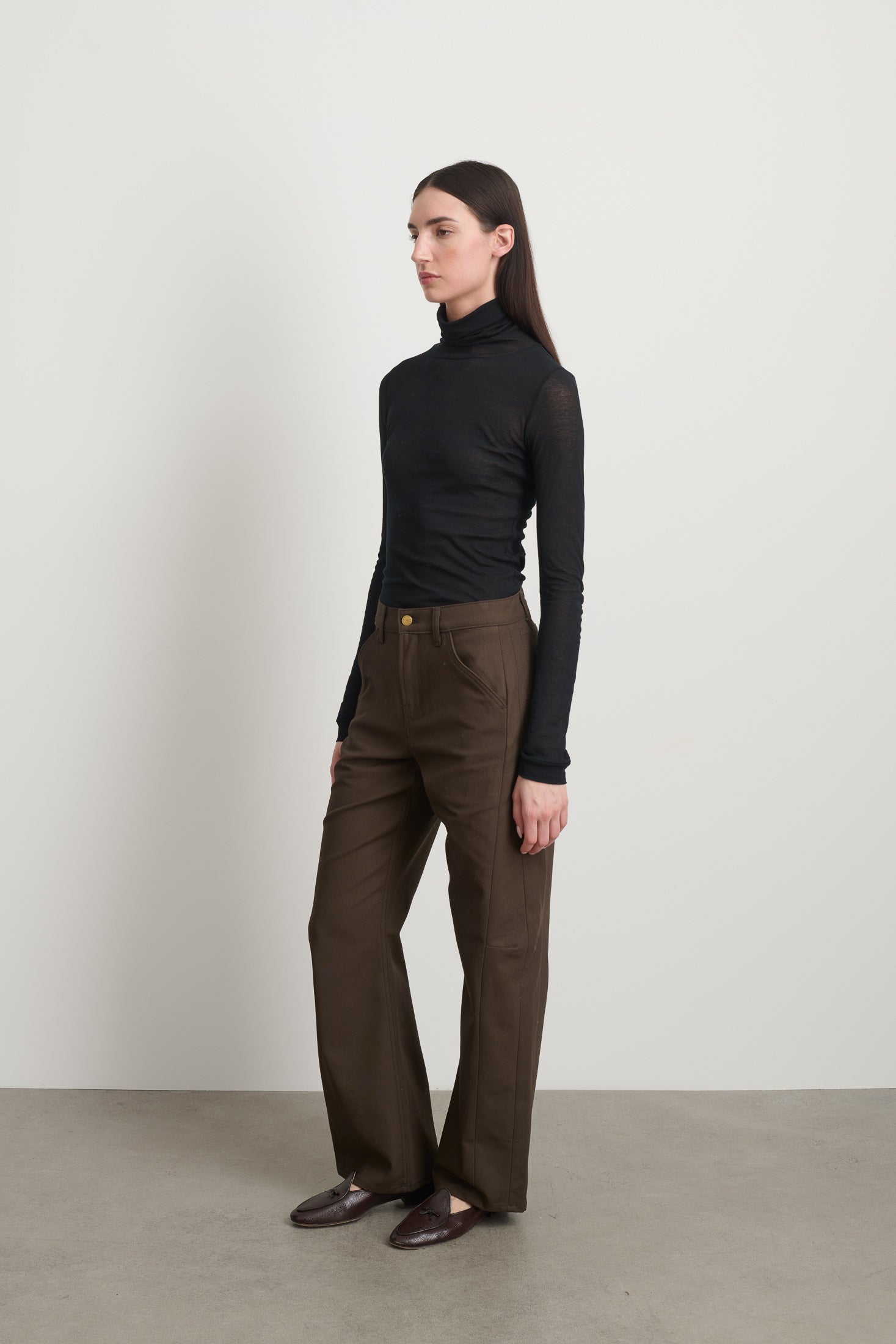 Lange Lasso Olive Drab - Women | B Sides Jeans