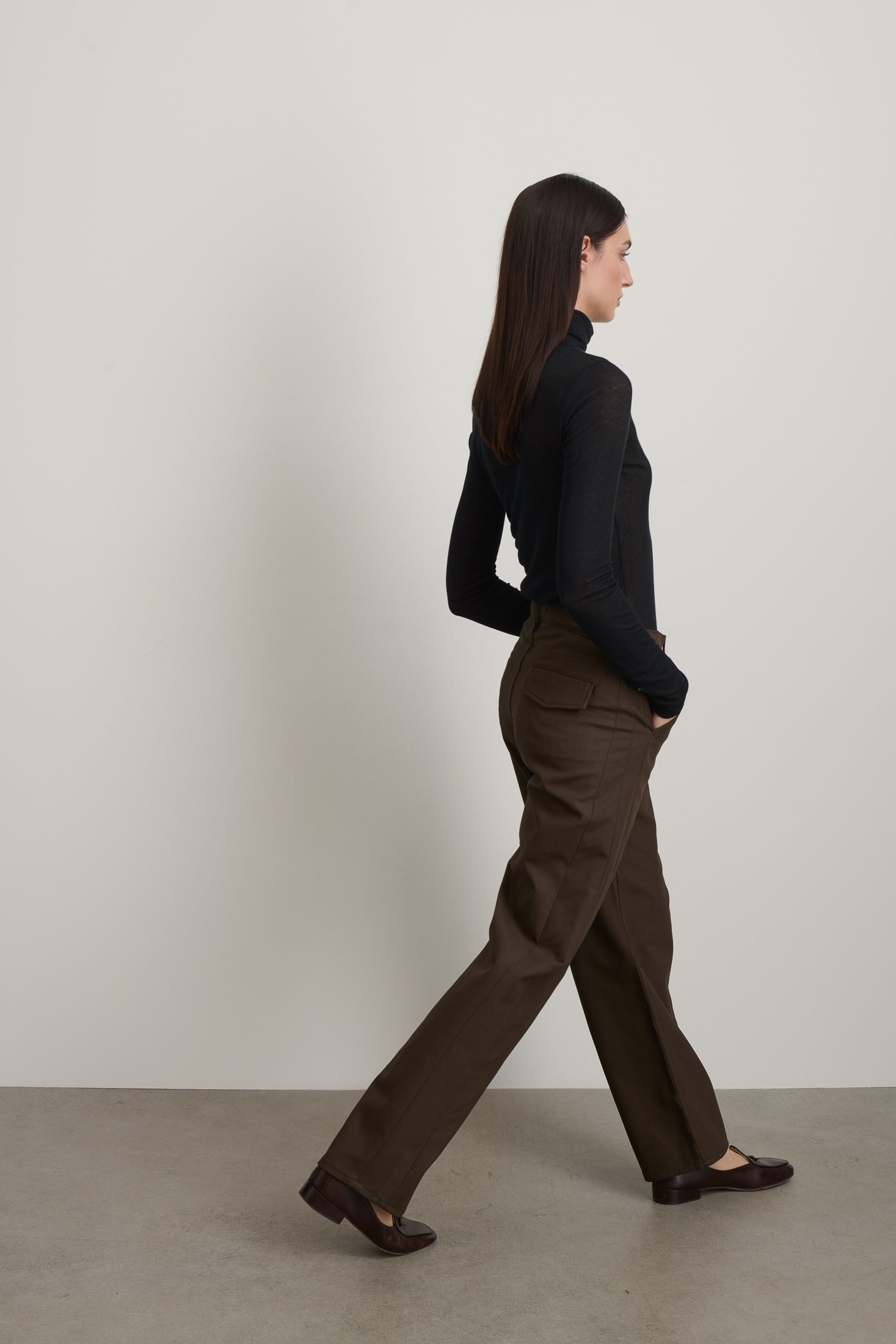 Lange Lasso Olive Drab - Women | B Sides Jeans