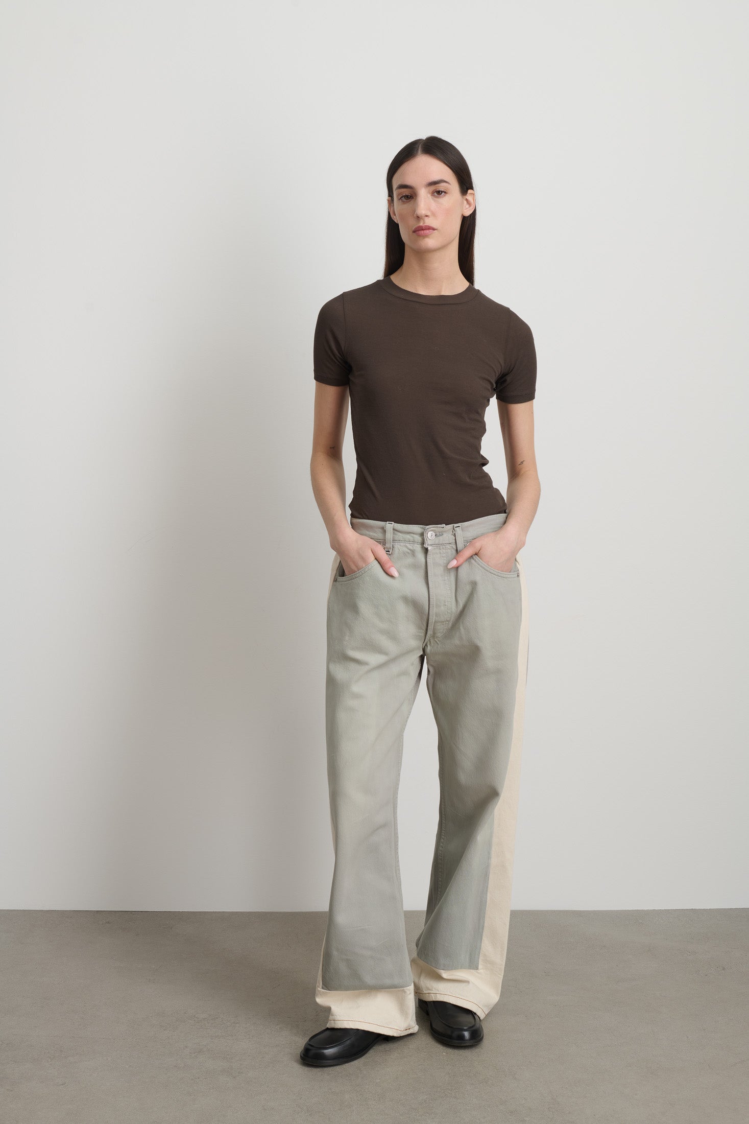 Reworked Slouch Vintage Grey / Natural