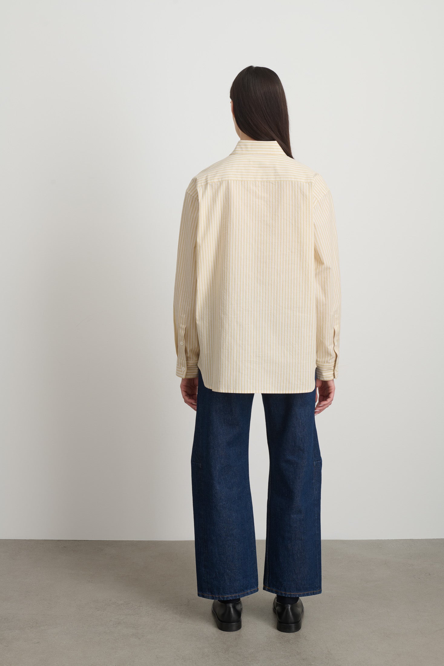 Nolan Shirt Yellow Stripe