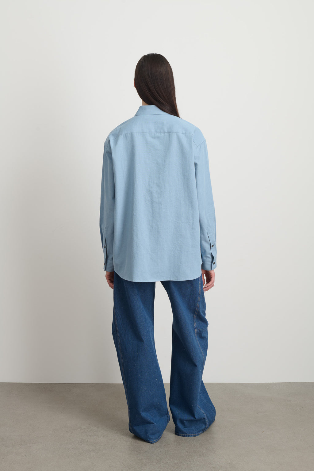 Ramona Shirt Lt. Blue Flannel