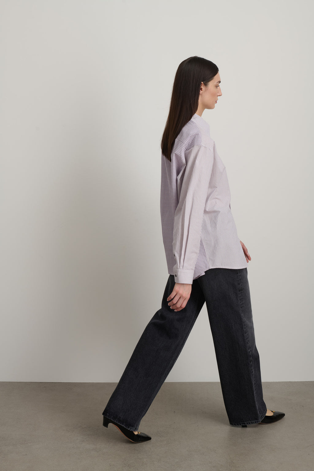 Ramona Shirt Purple Mix