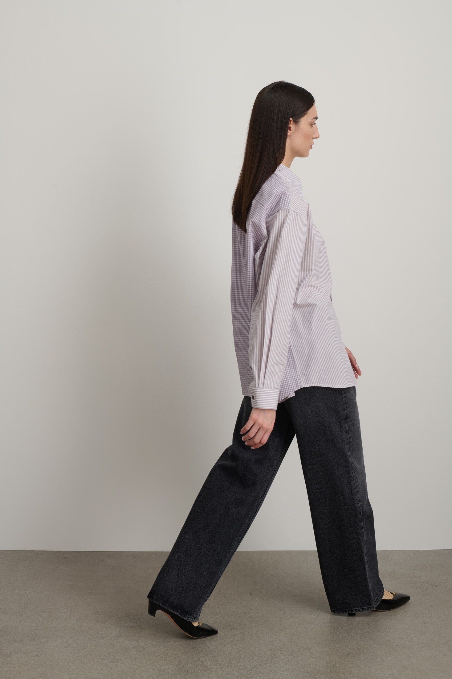 Ramona Shirt Purple Mix