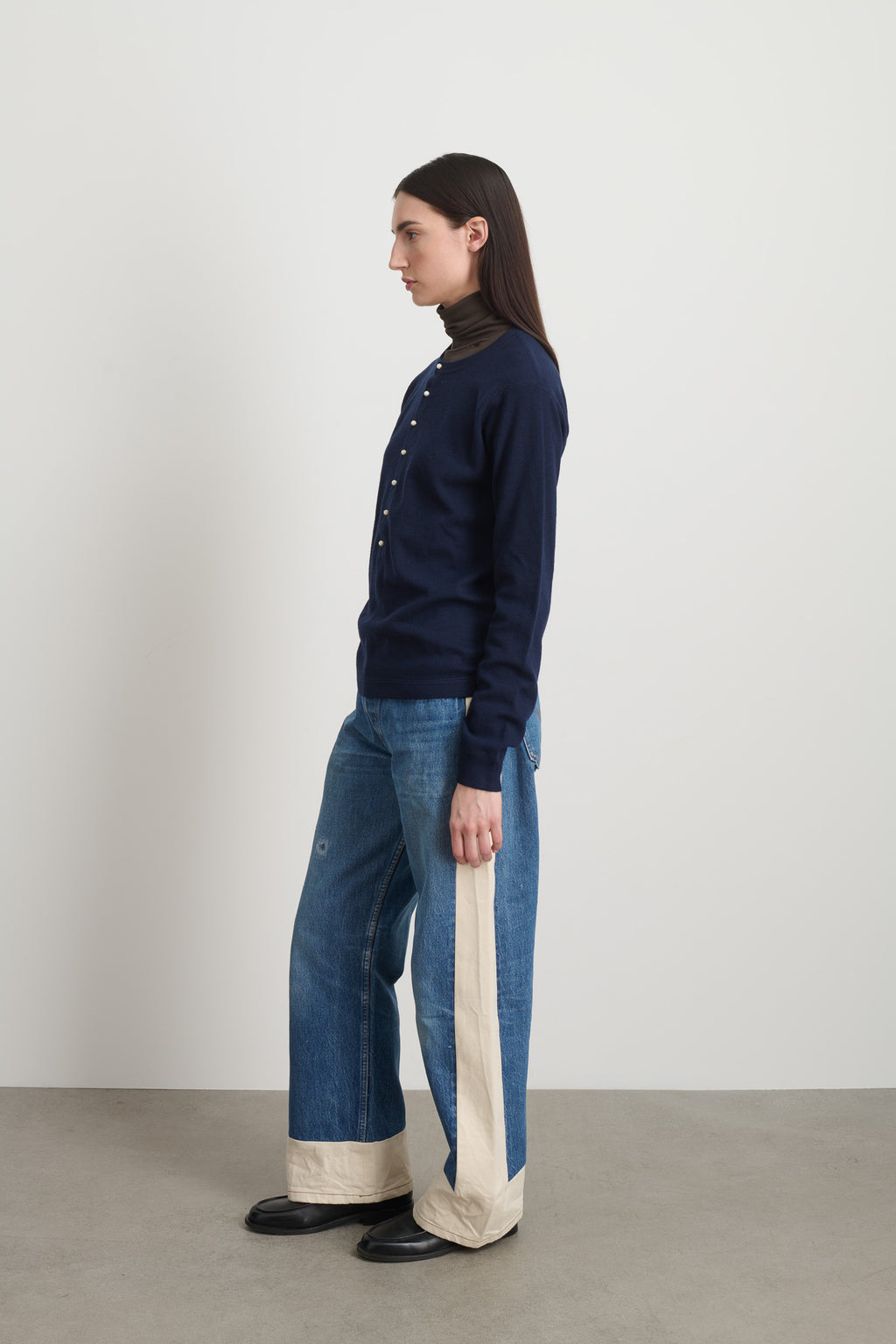 Moore Henley Marine Superfine Merino