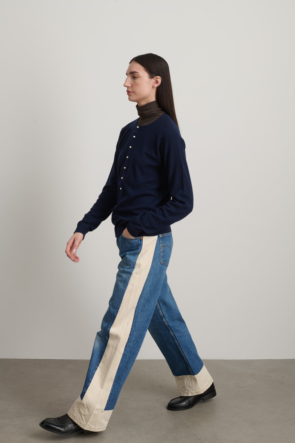 Moore Henley Marine Superfine Merino