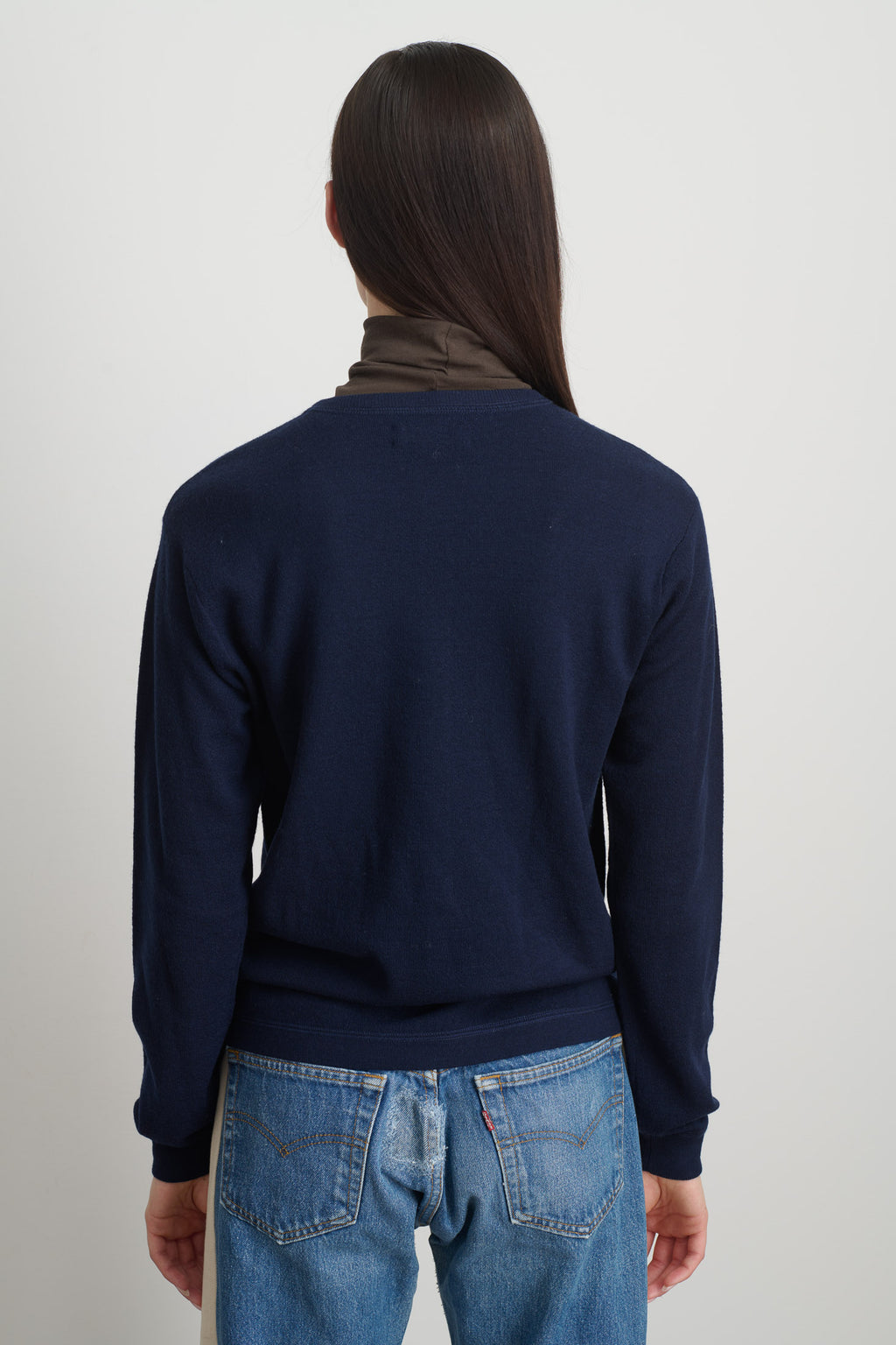 Moore Henley Marine Superfine Merino