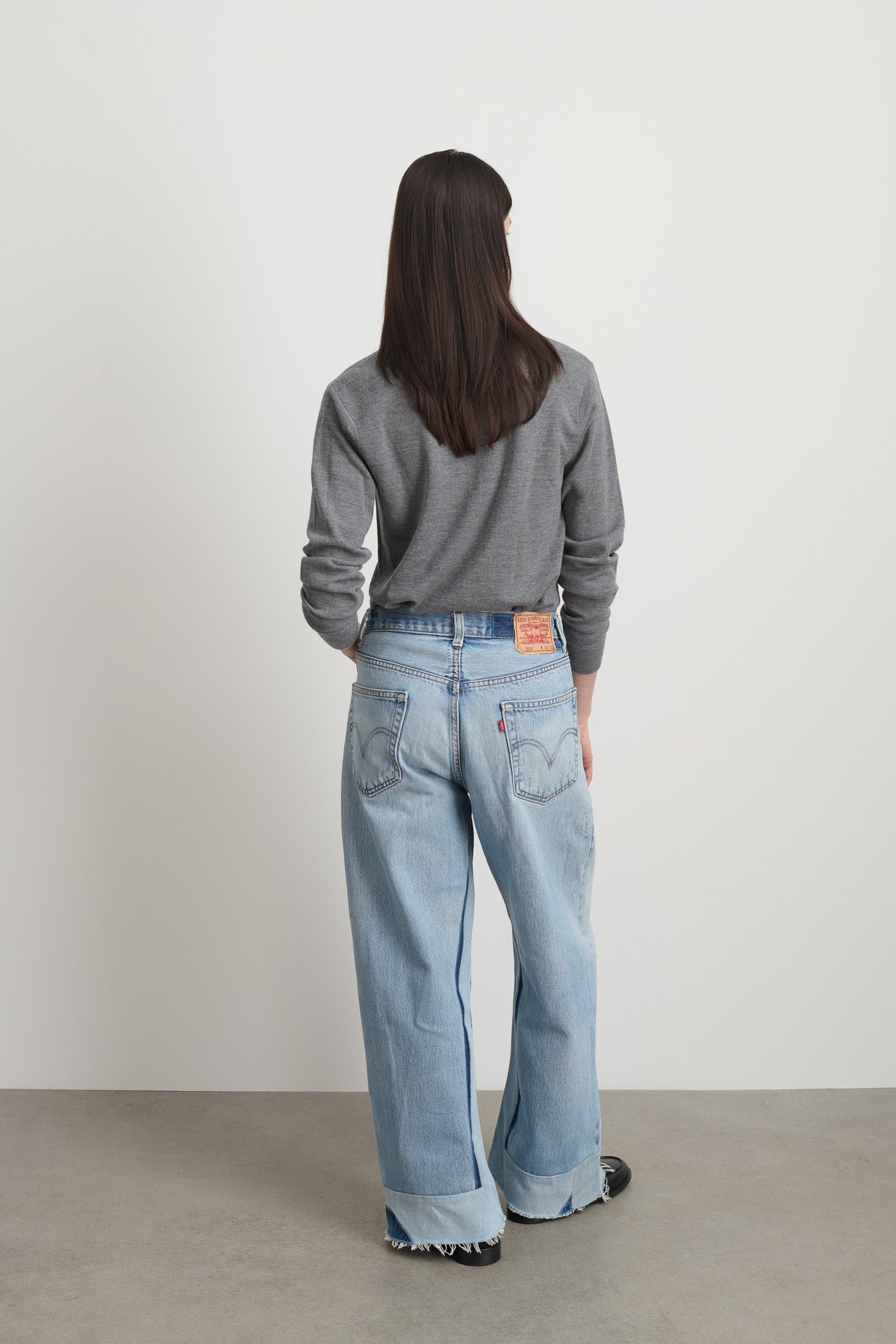 Reworked Vintage Culotte Vintage Indigo