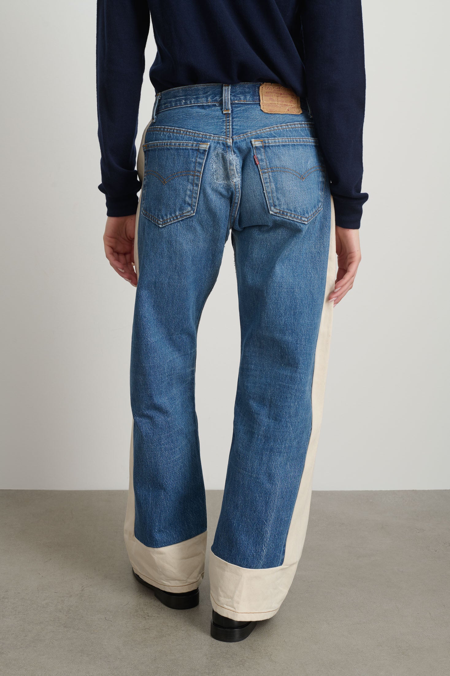 Reworked Slouch Vintage Indigo / Natural