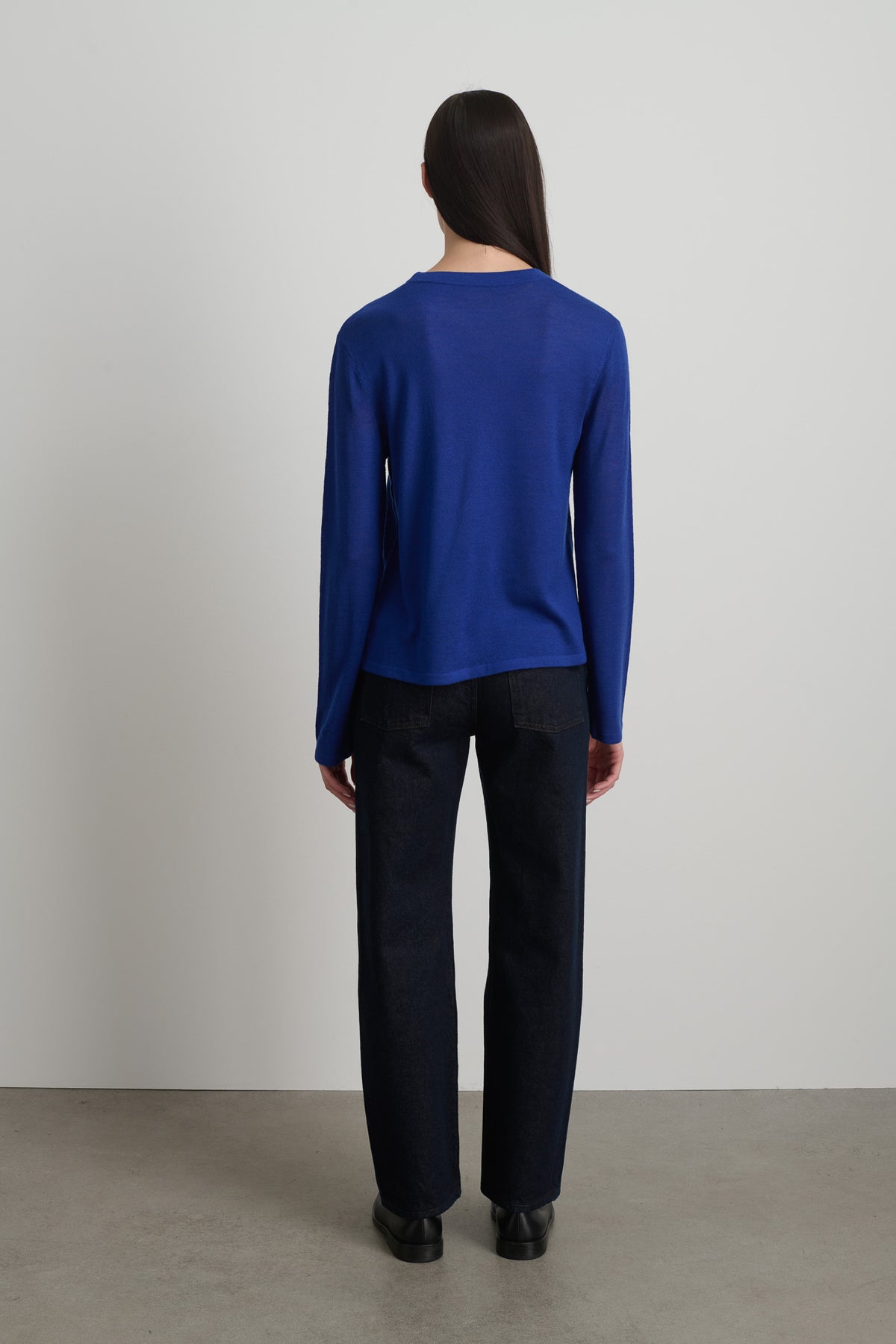 Plein High Straight Indigo Brown Rinse
