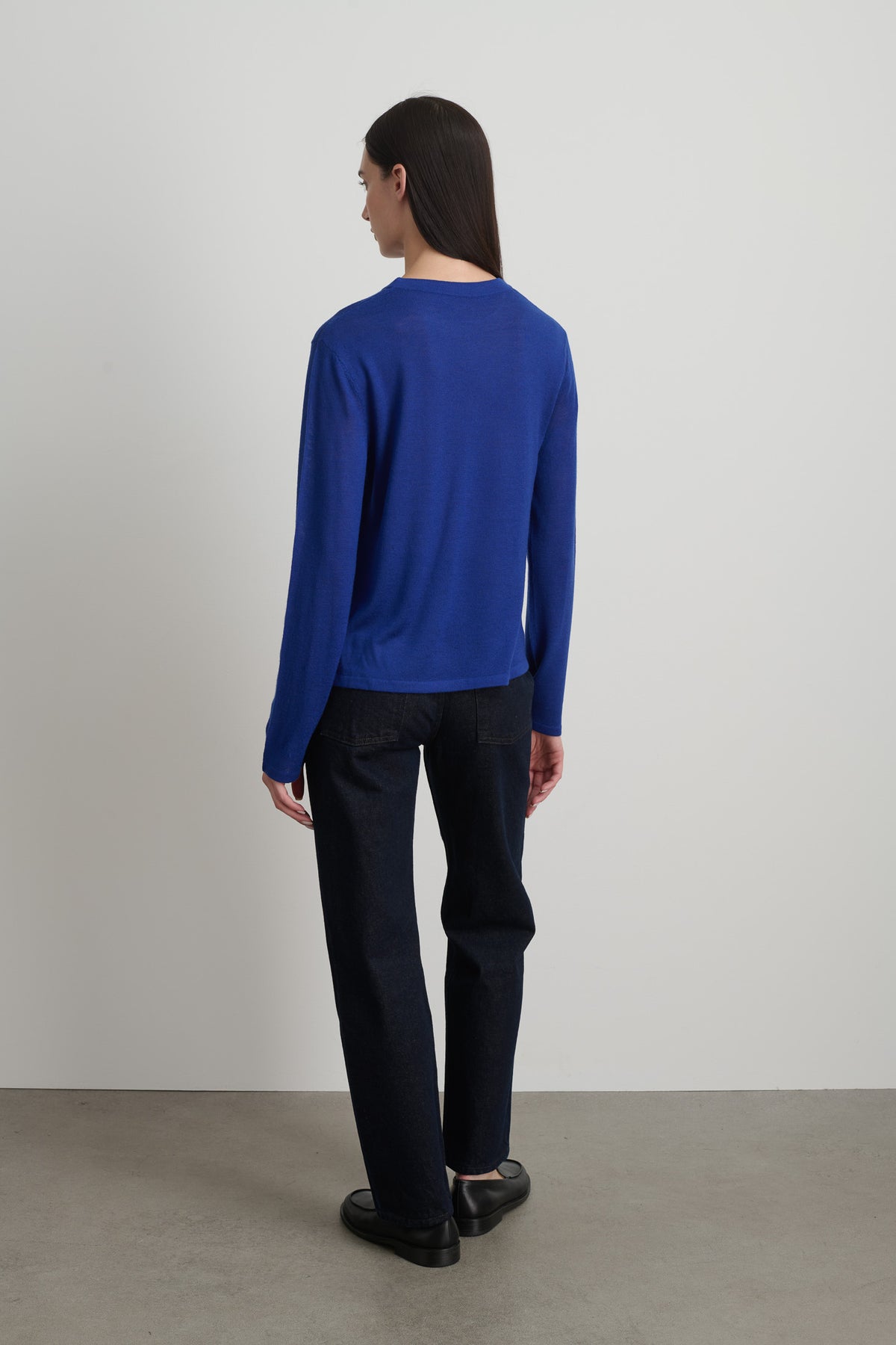 Classic Crewneck Pullover Cobalt
