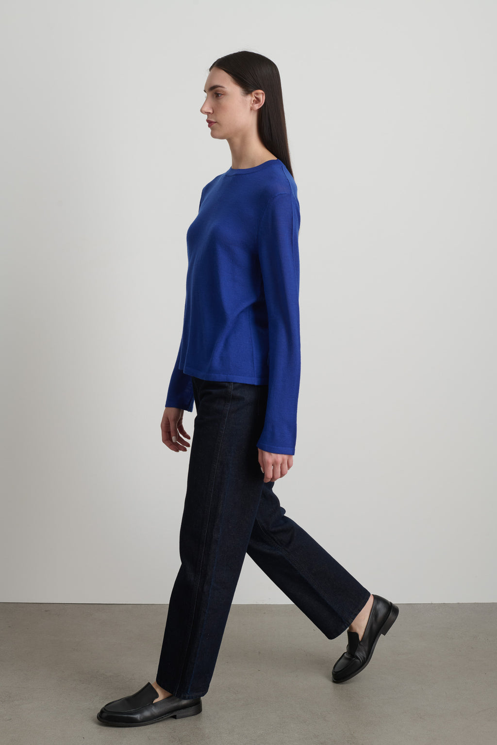Plein High Straight Indigo Brown Rinse