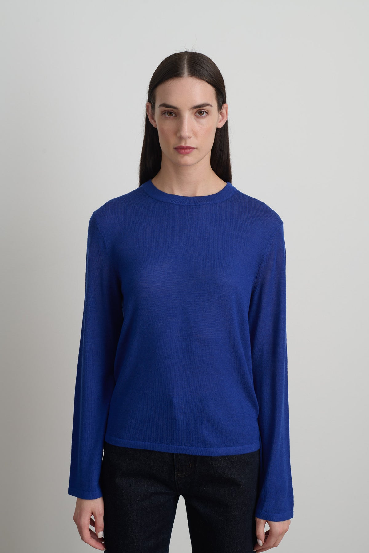 Classic Crewneck Pullover Cobalt