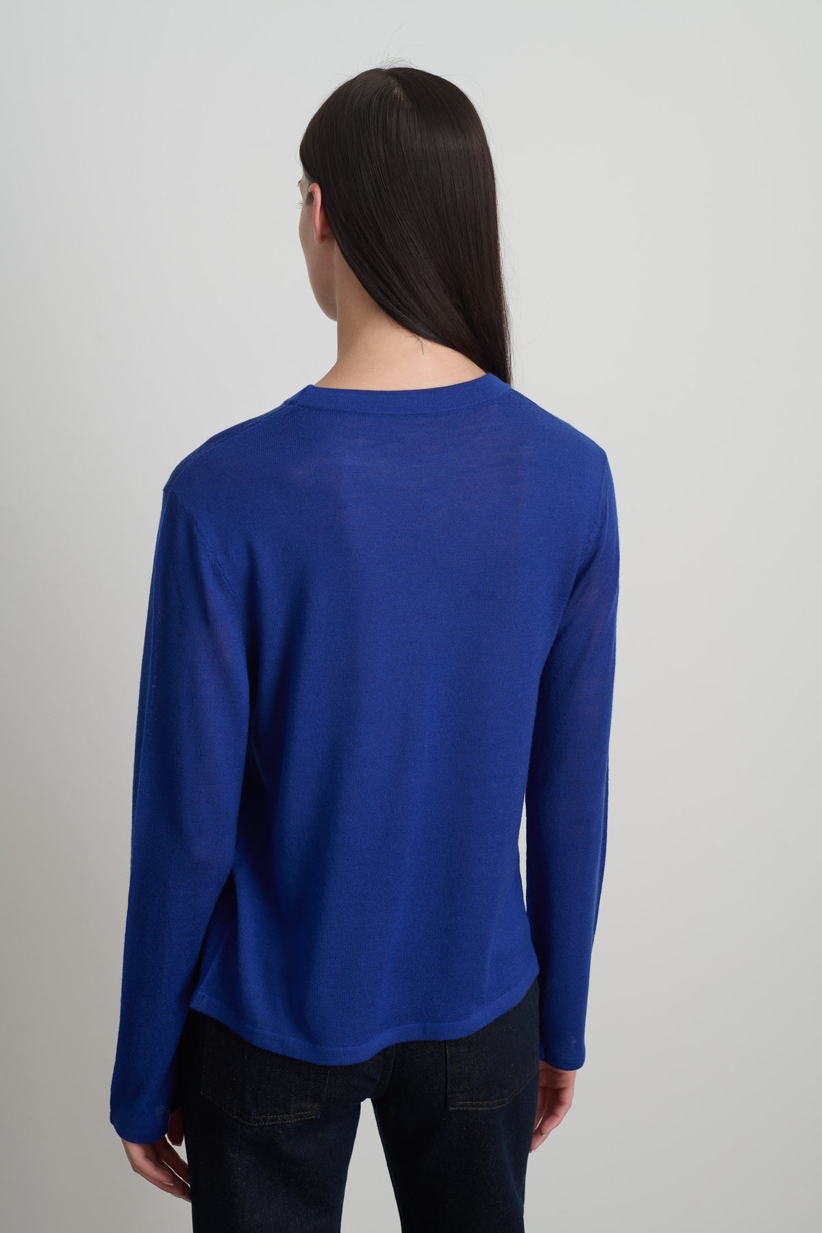 Classic Crewneck Pullover Cobalt