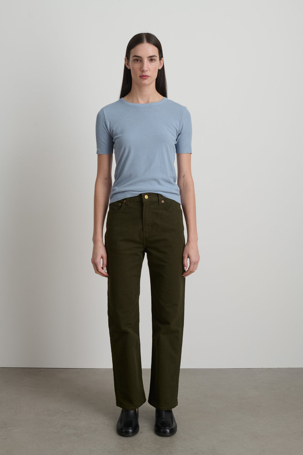 Double Tee Alpine Blue / Marine