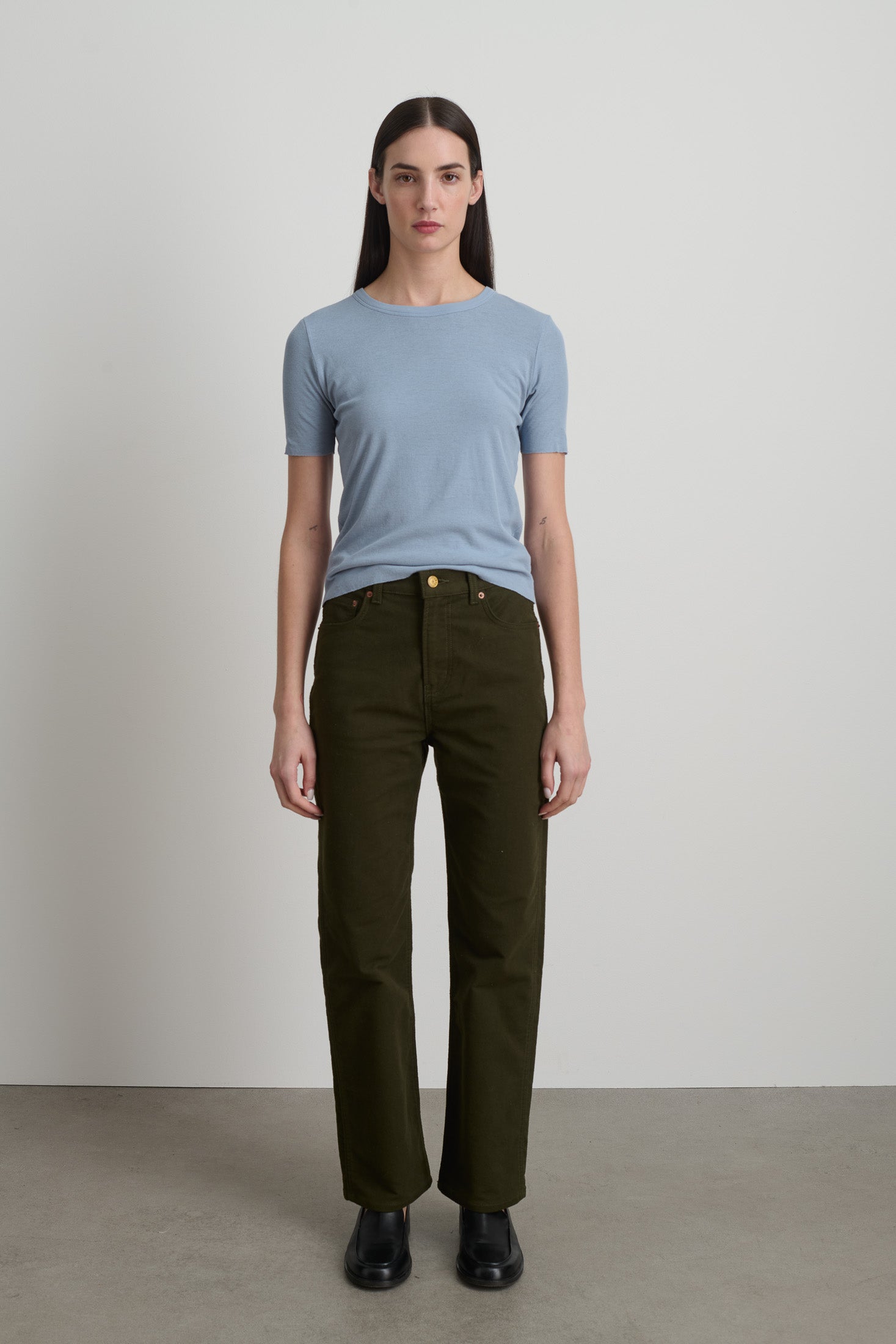 Double Tee Alpine Blue / Marine