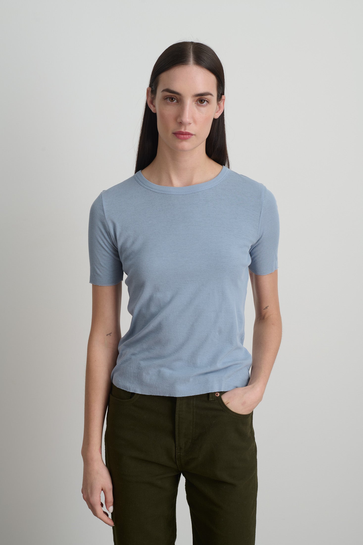 Double Tee Alpine Blue / Marine