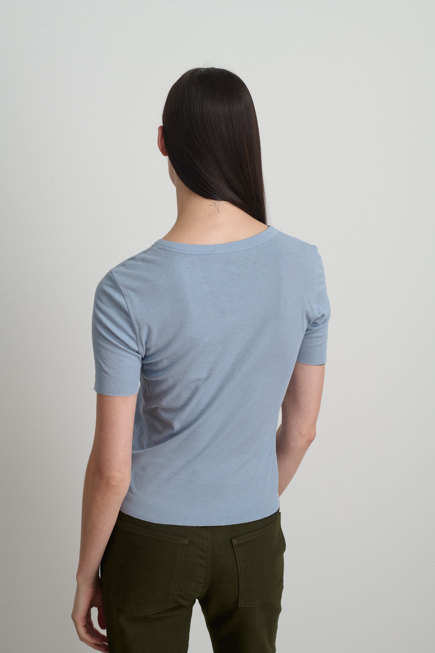 Double Tee Alpine Blue / Marine