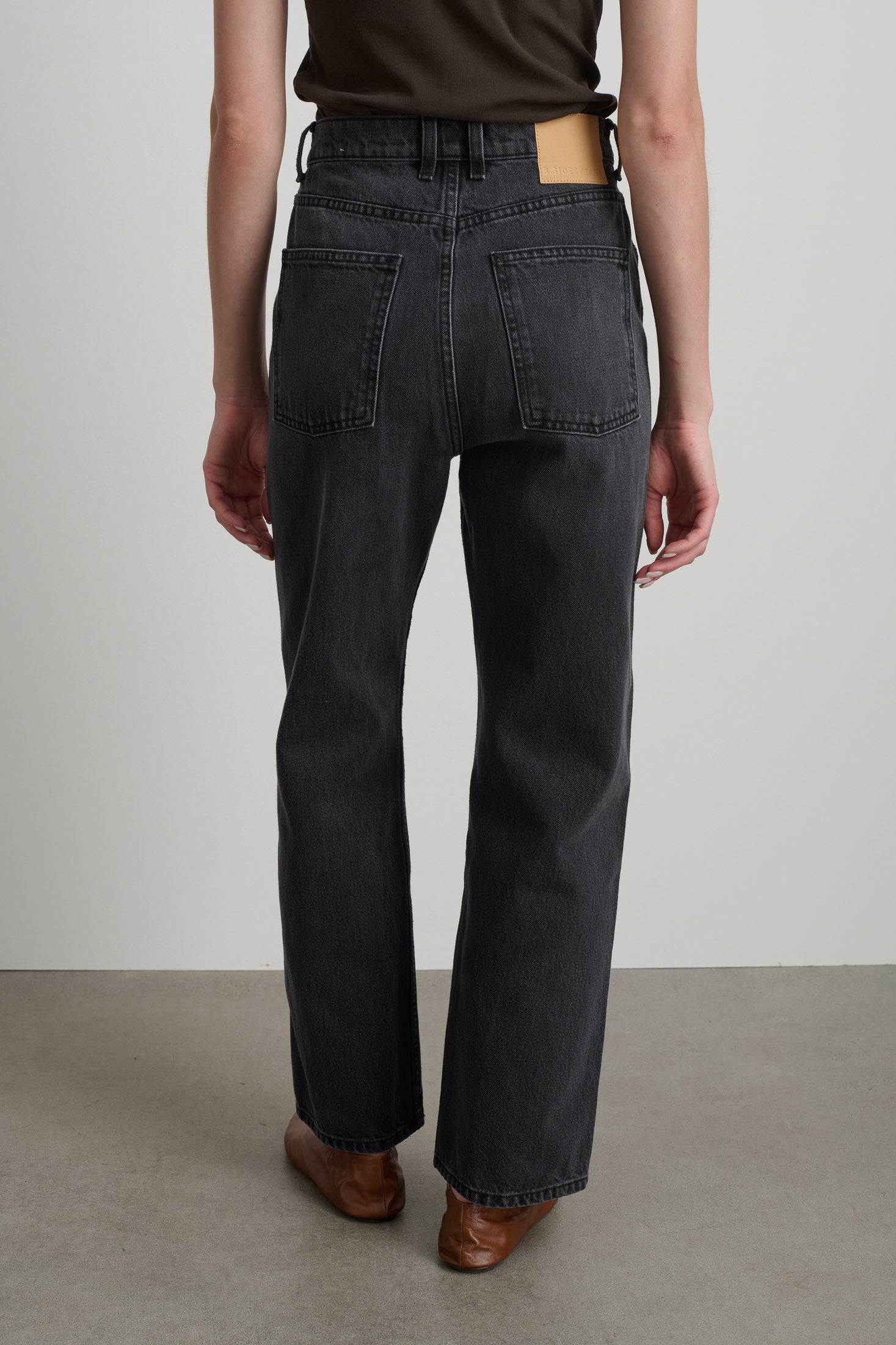 Plein High Straight Stil Black