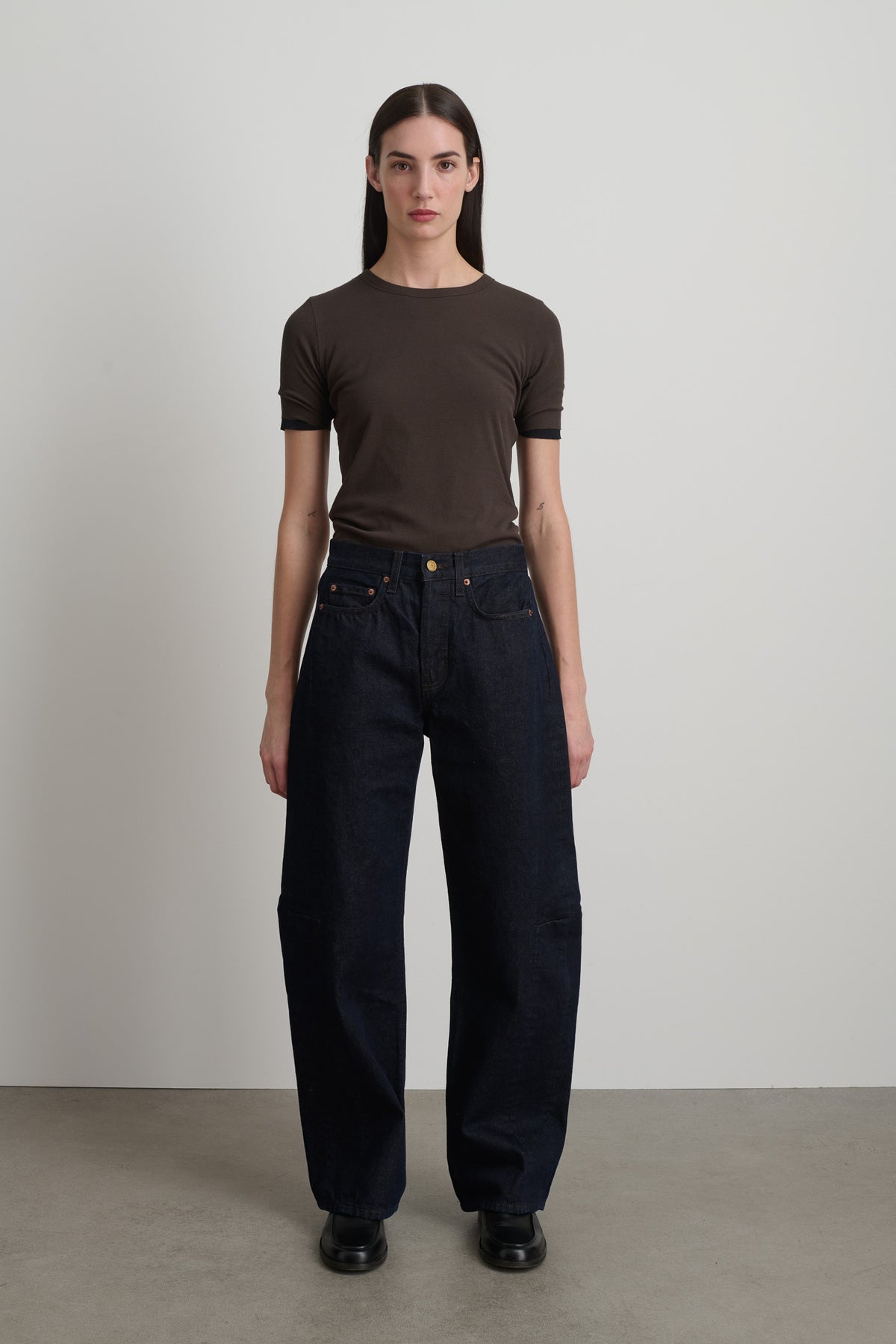 Slim Lasso Jean Indigo Brown Rinse