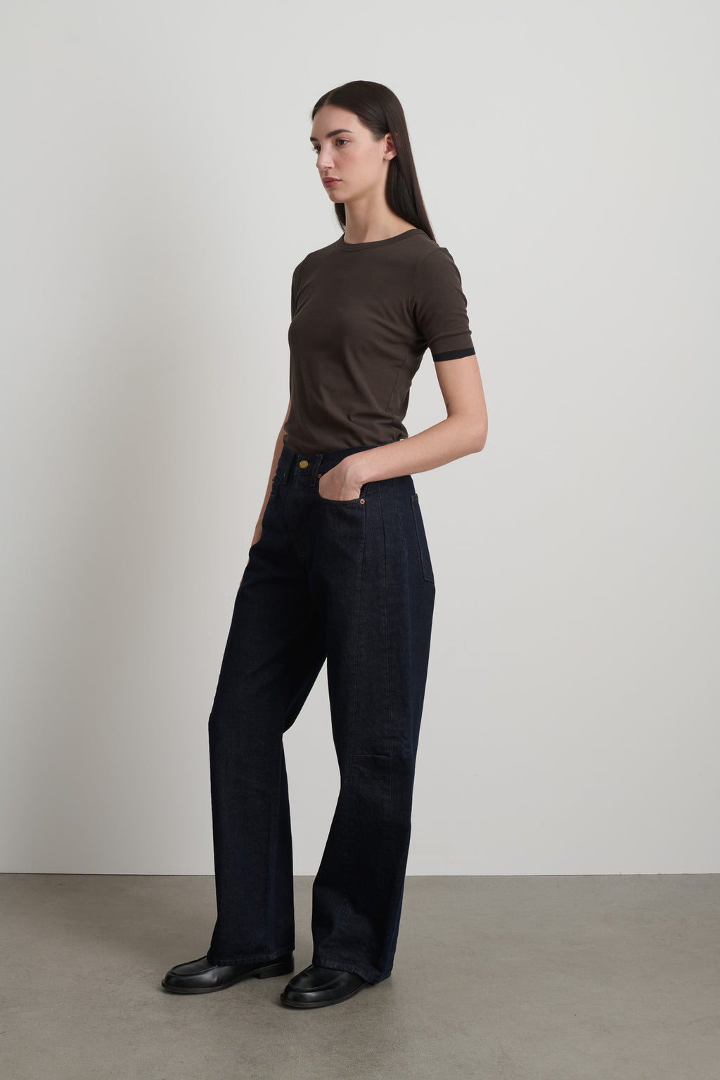 Slim Lasso Jean Indigo Brown Rinse